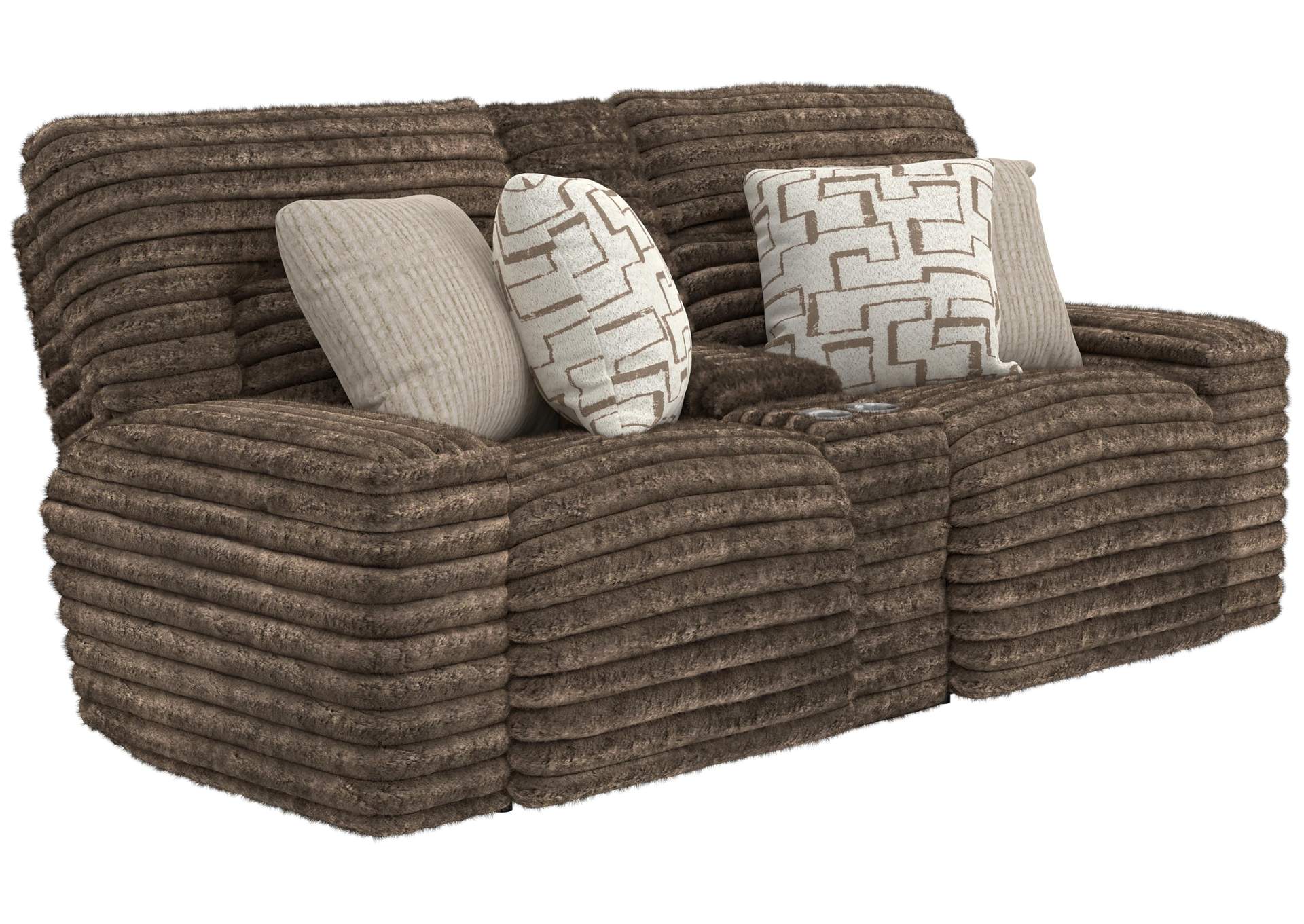 Lynx Power Reclining Console Loveseat with ZERO GRAVITY image 3