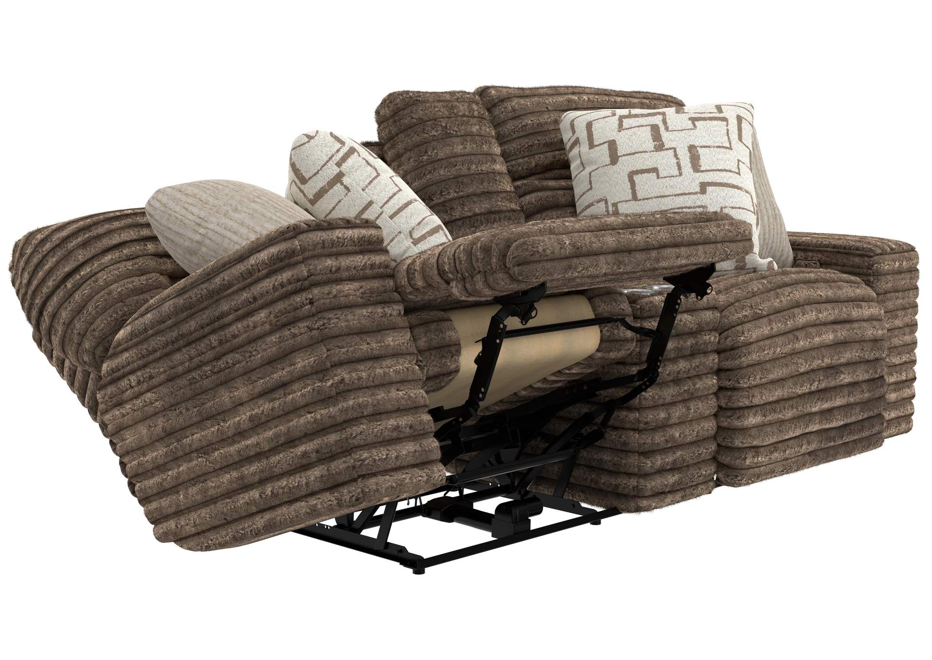 Lynx Power Reclining Console Loveseat with ZERO GRAVITY image 4