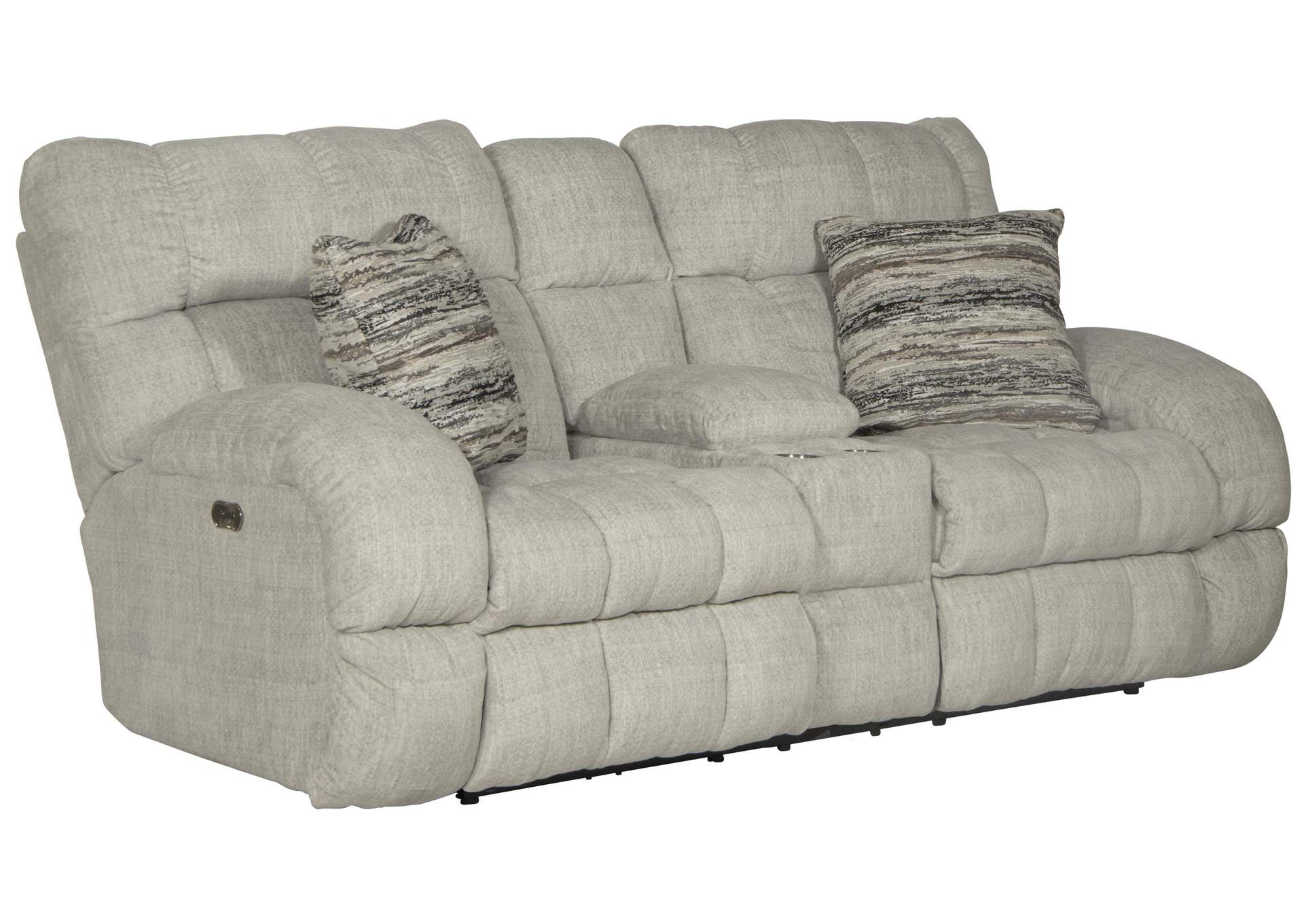 Ashland Power Lay Flat Recliner Console Loveseat image 4