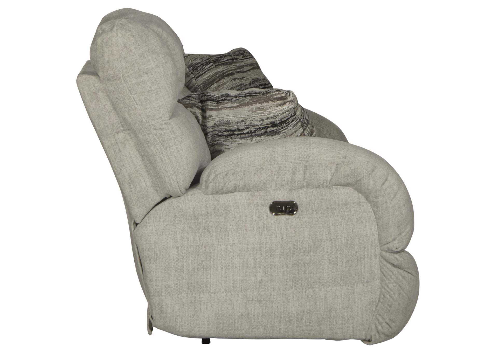 Ashland Power Lay Flat Recliner Console Loveseat image 10