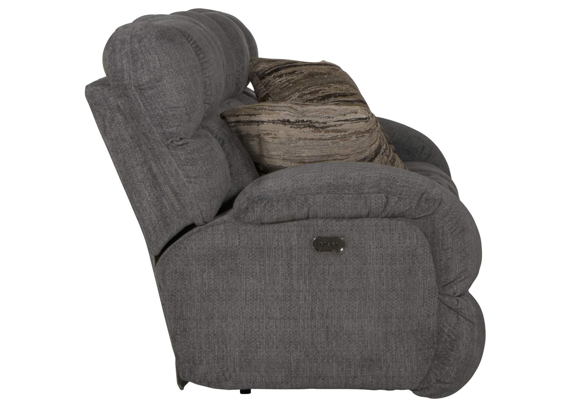 Ashland Power Lay Flat Recliner Console Loveseat image 8