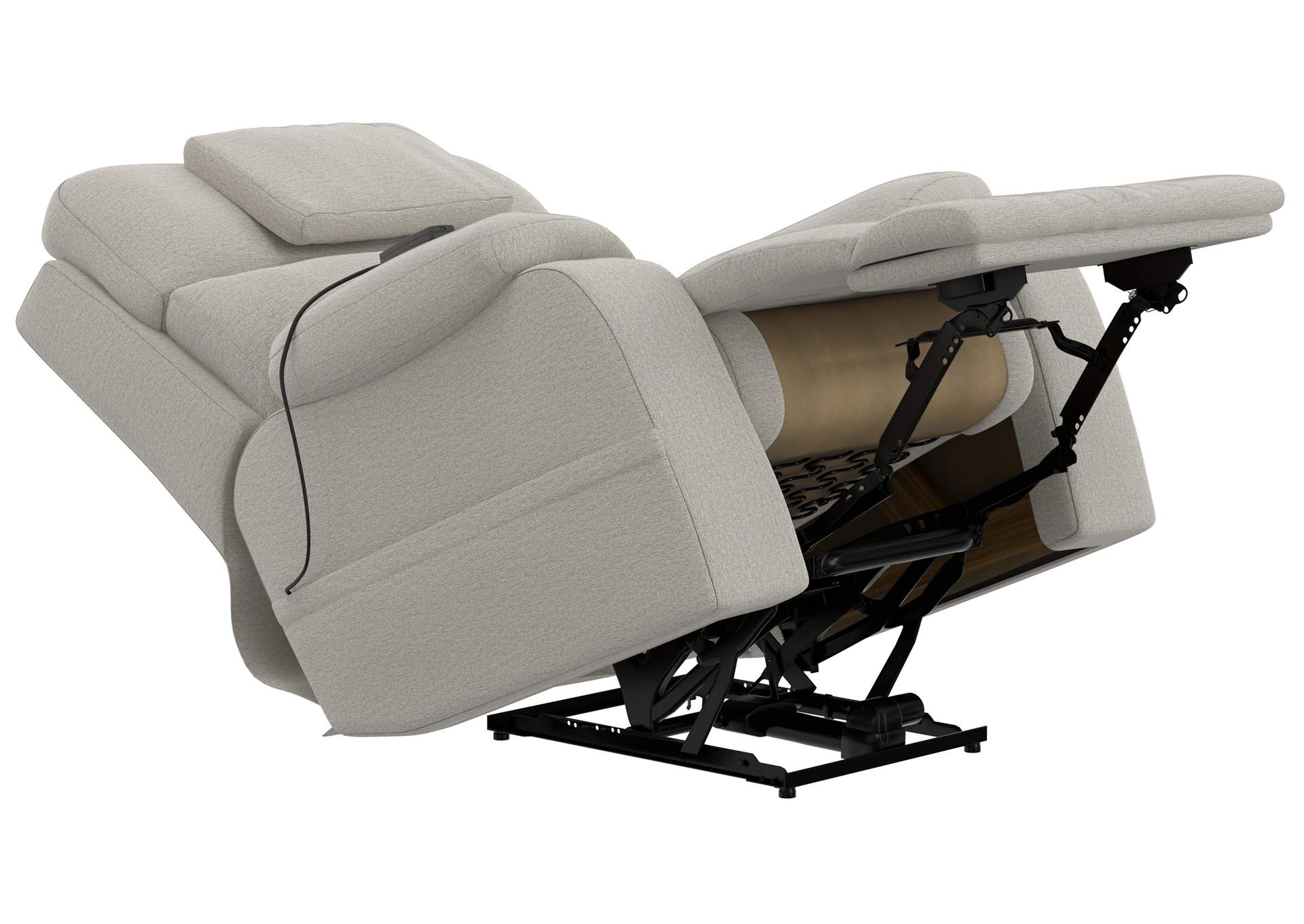 Dreamtime Power Headrest Power Lay Flat Recliner with CR3 Heat and Massageage - ZERO GRAVITY image 5