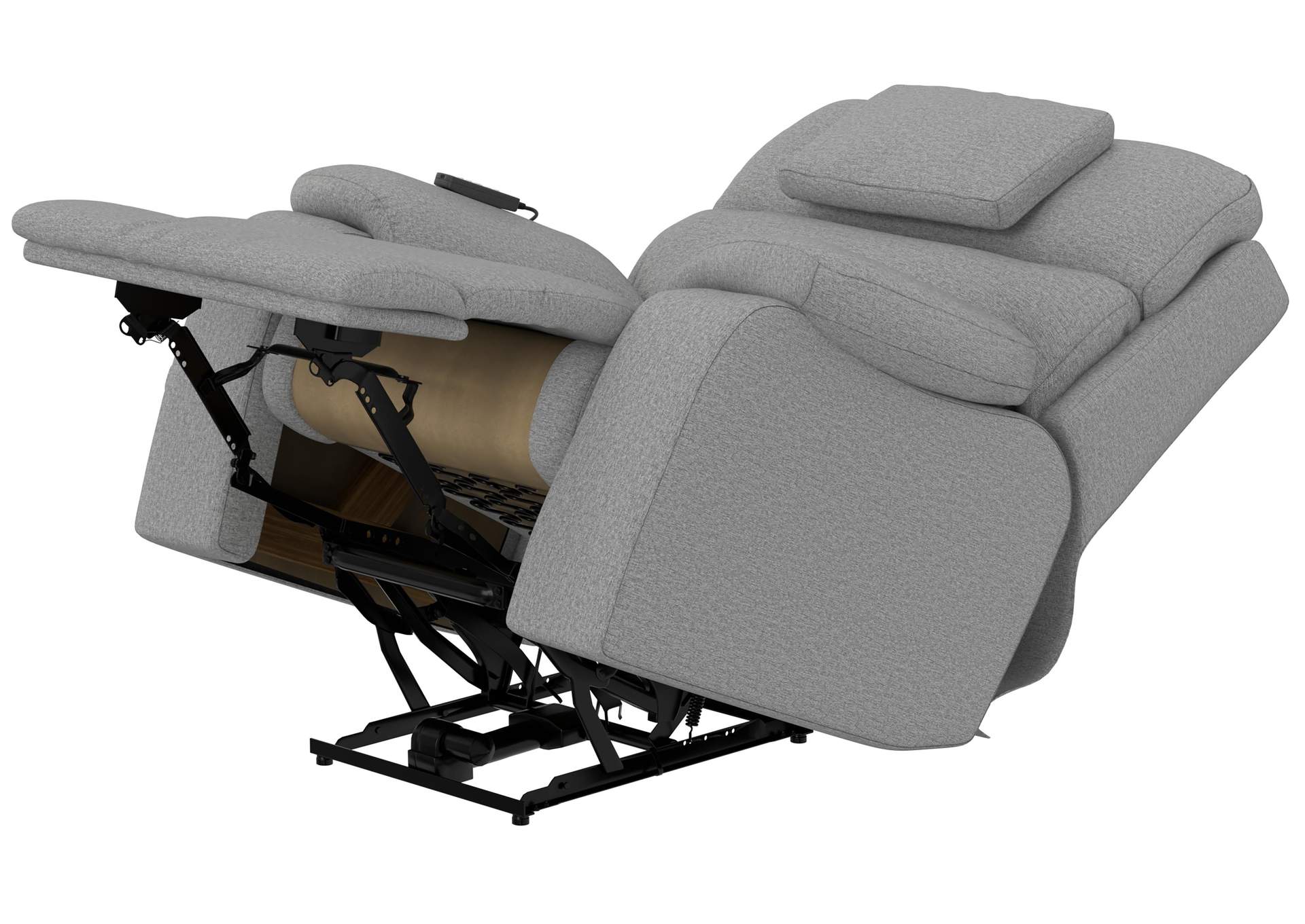Dreamtime Power Headrest Power Lay Flat Recliner with CR3 Heat and Massageage - ZERO GRAVITY image 8
