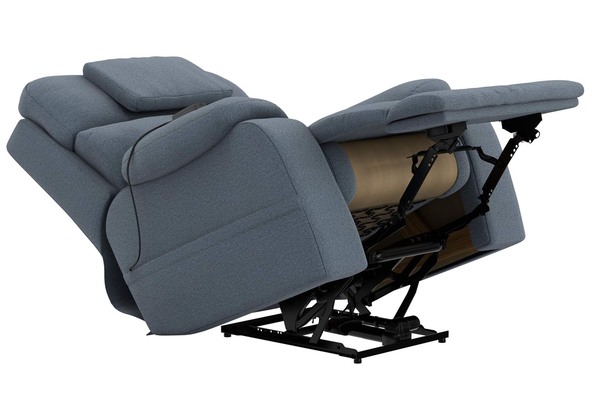 Dreamtime Power Headrest Power Lay Flat Recliner with CR3 Heat and Massageage - ZERO GRAVITY image 5