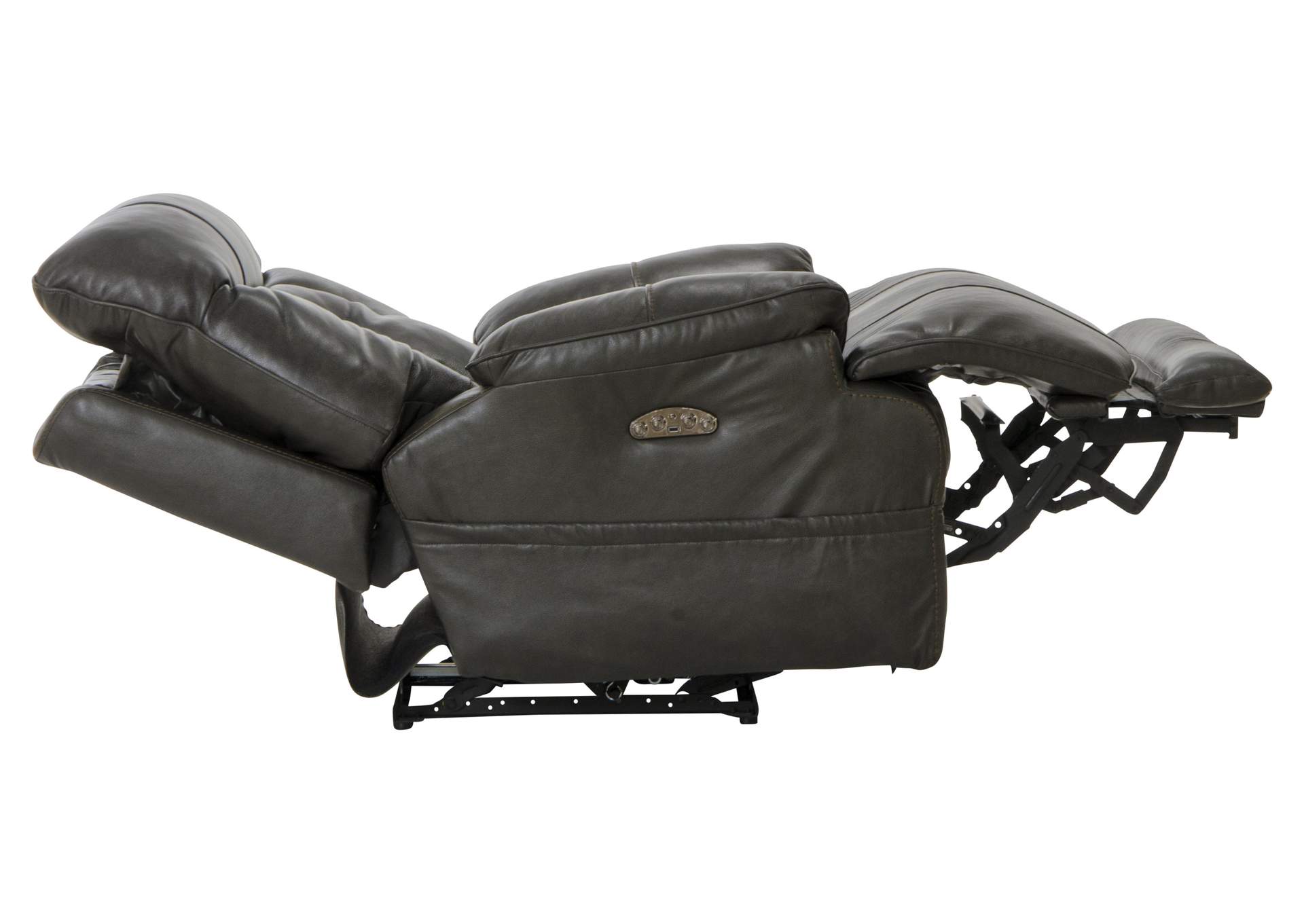 Naples Power Headrest Power Lay Flat Recliner with Extended Ottoman image 10