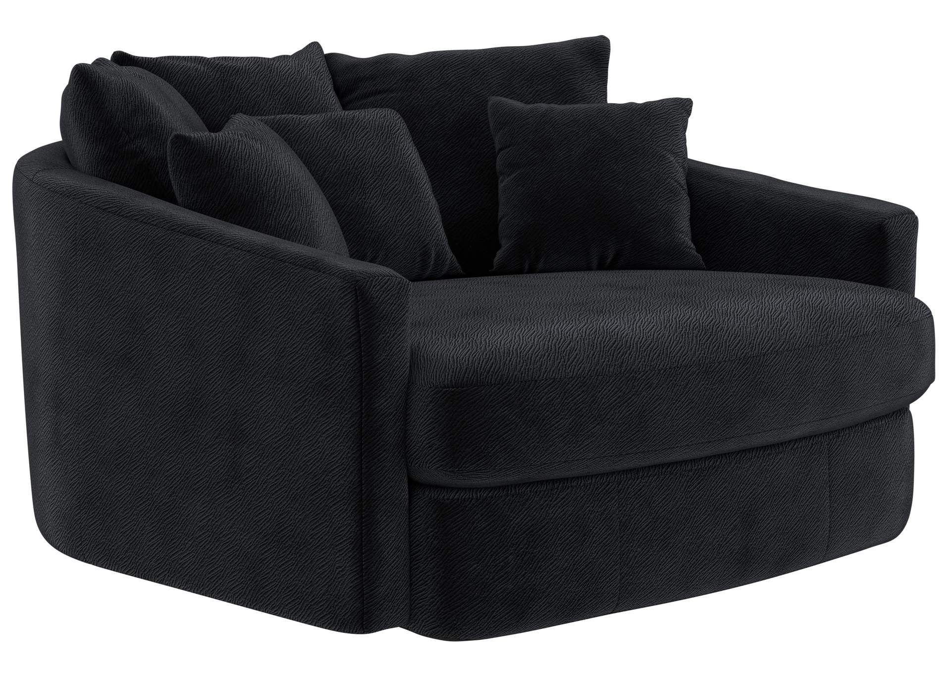 Matty Round Accent Cuddle Chaise image 3