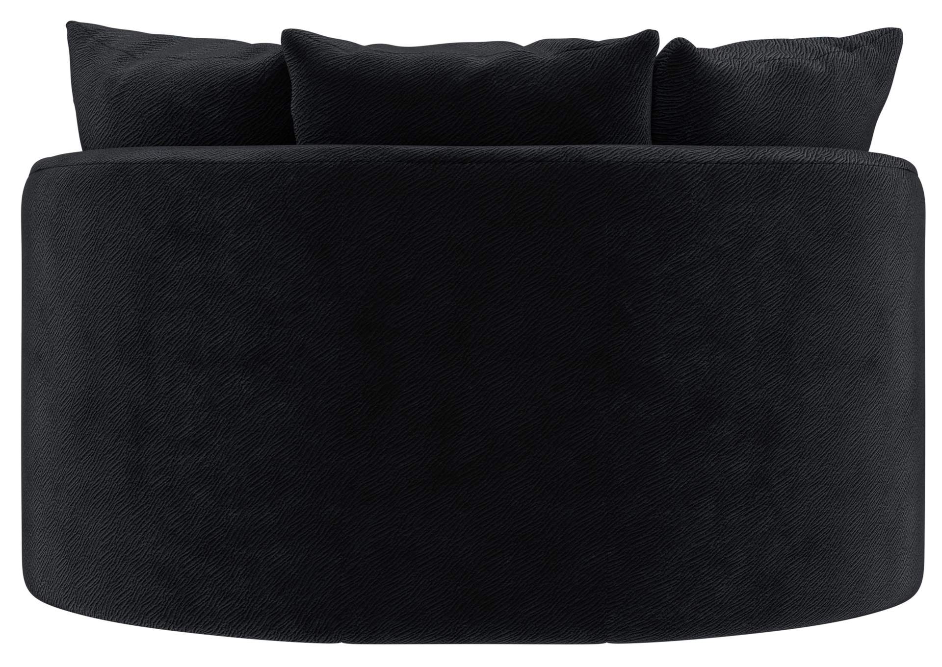 Matty Round Accent Cuddle Chaise image 4