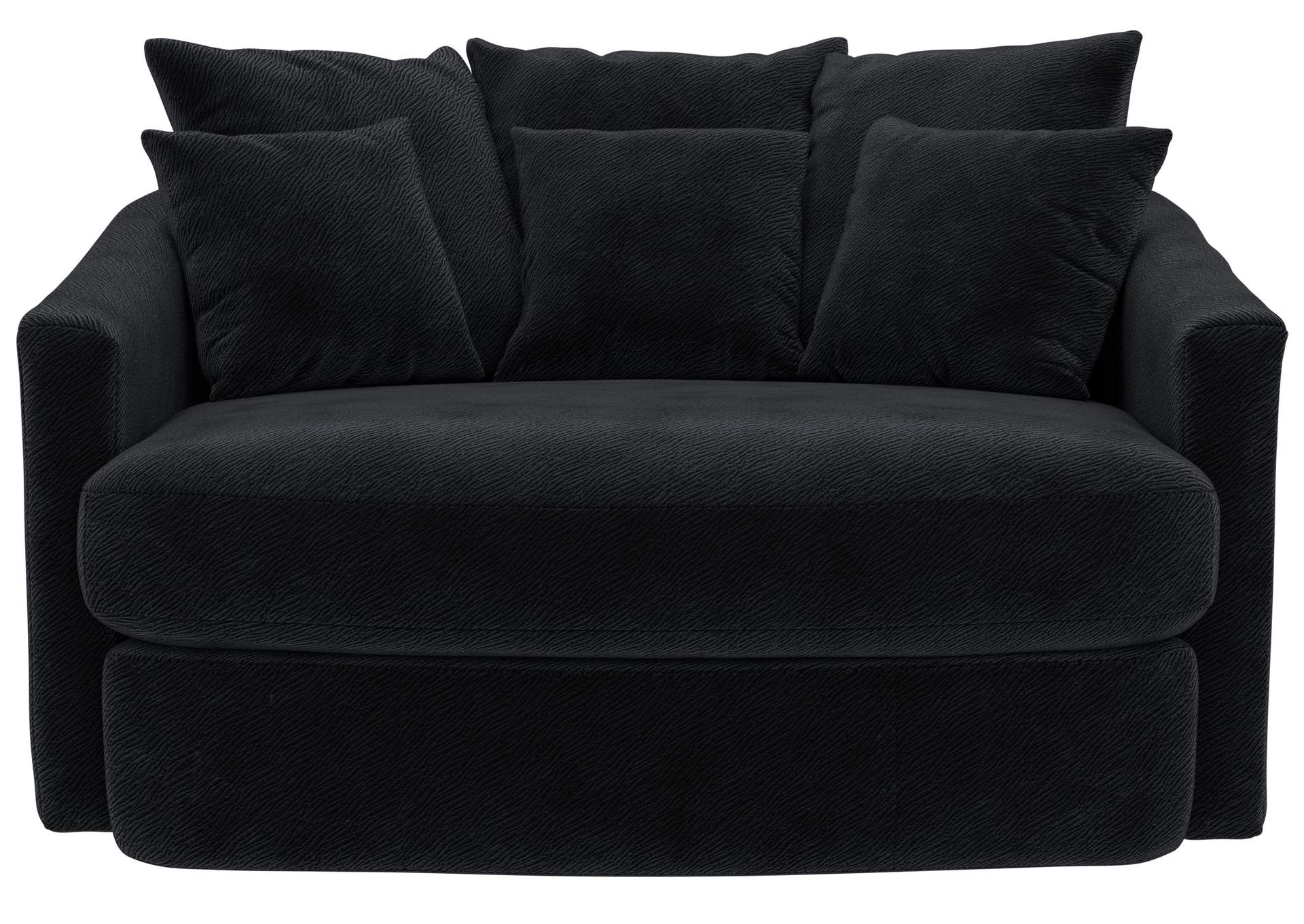Matty Round Accent Cuddle Chaise image 6