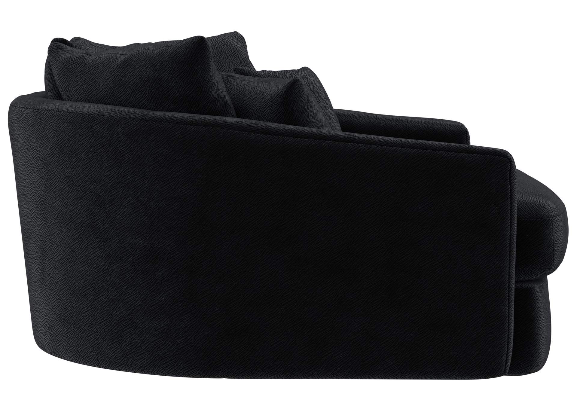 Matty Round Accent Cuddle Chaise image 9