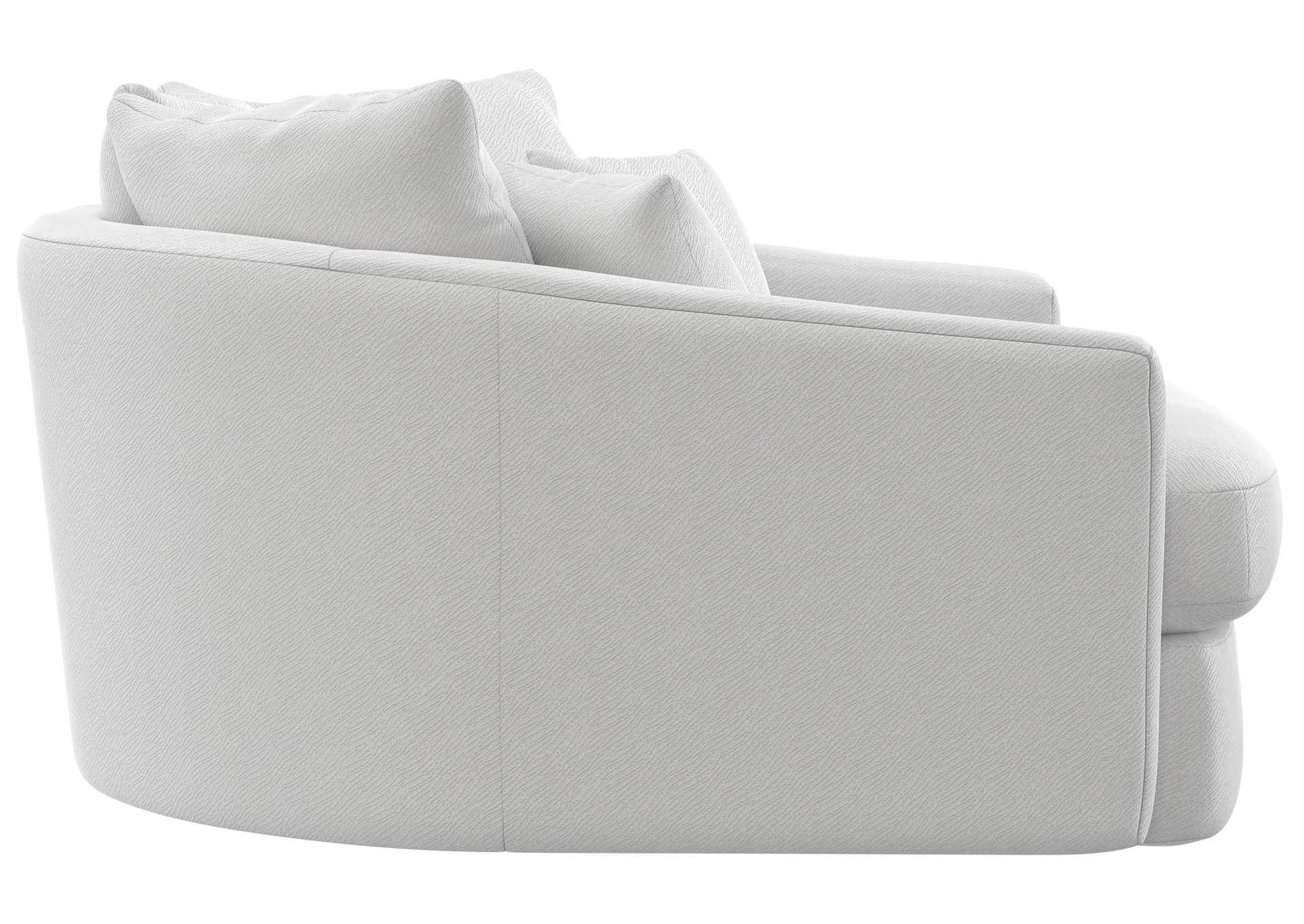 Matty Round Accent Cuddle Chaise image 11