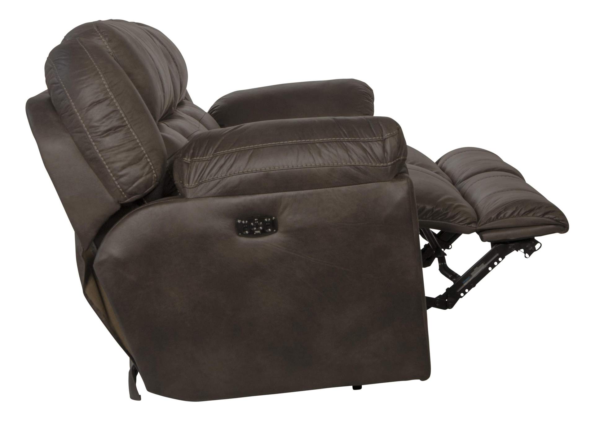Ferrington Power Headrest with Lumbar Power Lay Flat Reclining Sofa image 8