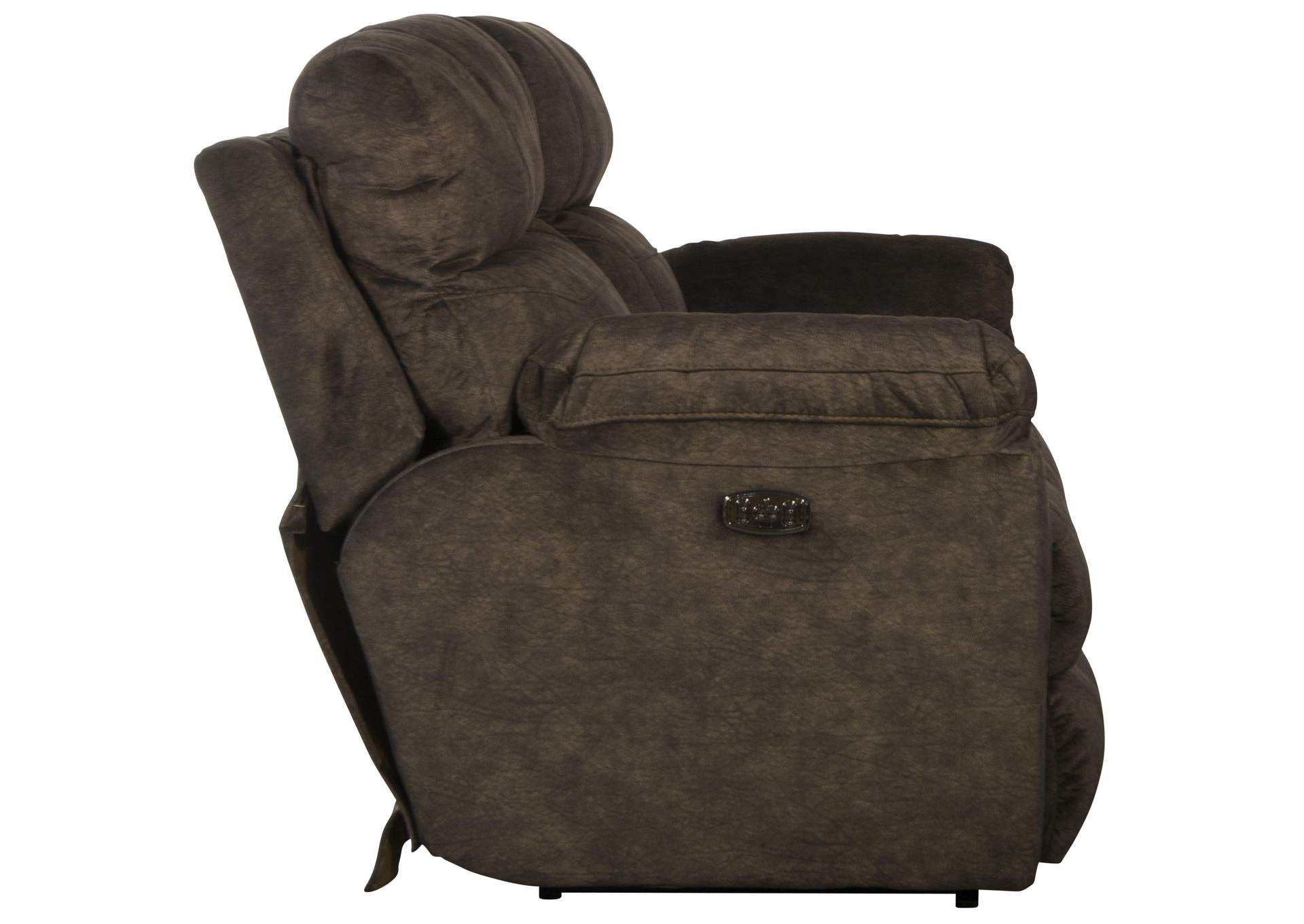 Sedona Power Hdrst with Lumbar Lay Flat Reclining Console Loveseat with Storage and Cupholders image 8