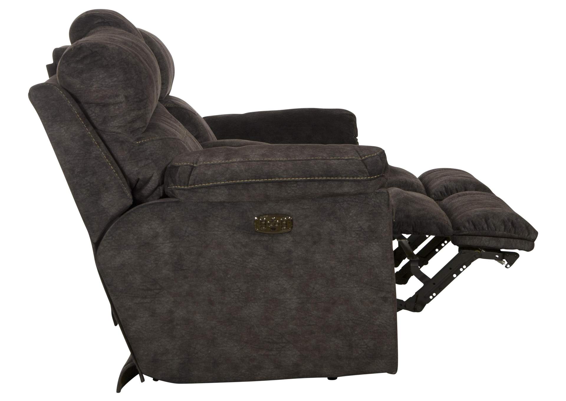 Sedona Power Hdrst with Lumbar Lay Flat Reclining Console Loveseat with Storage and Cupholders image 10