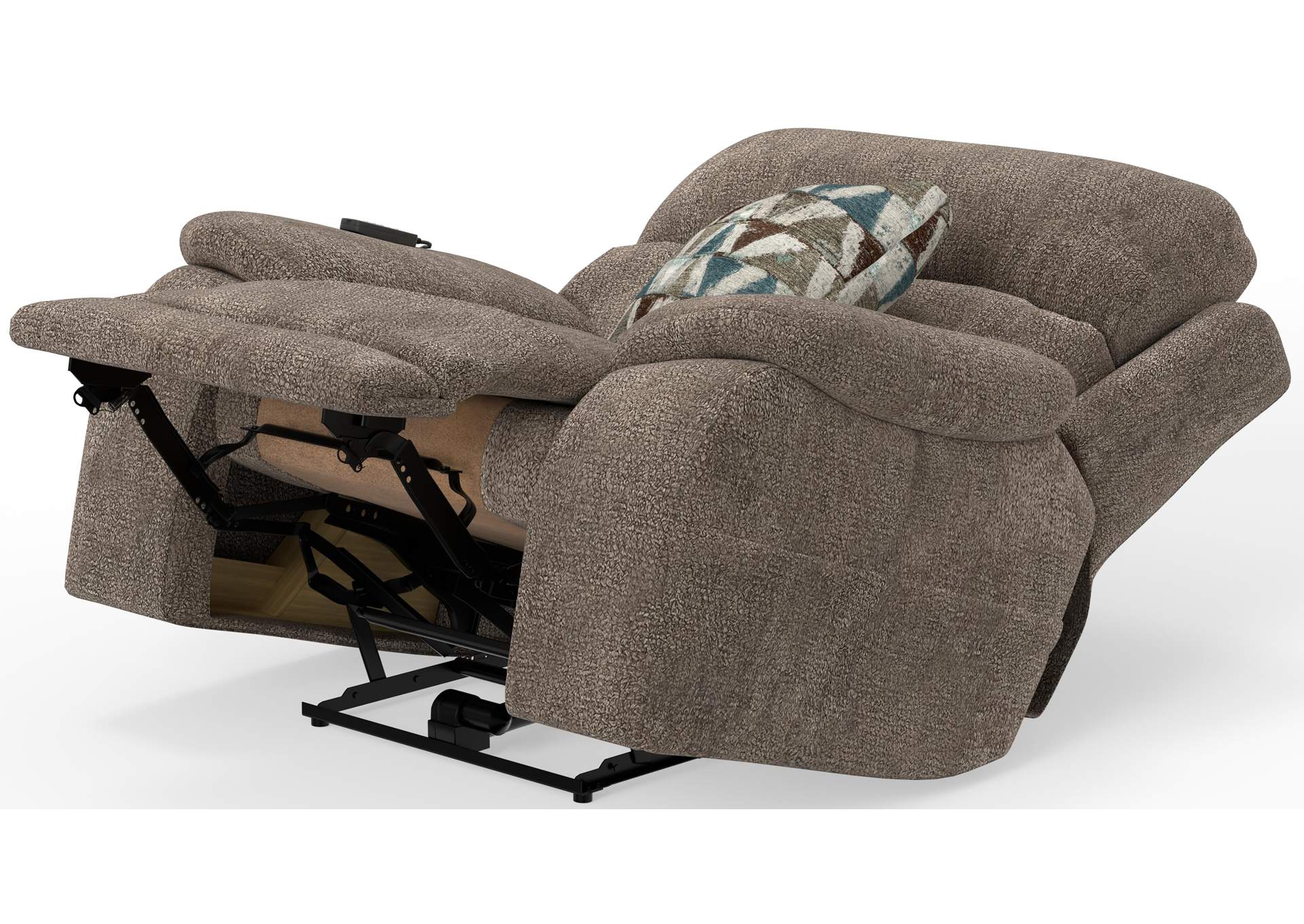 Joya Power Headrest Power Layflat Recliner with CR3 Heat and Massageage - Lumbar - Zg image 7
