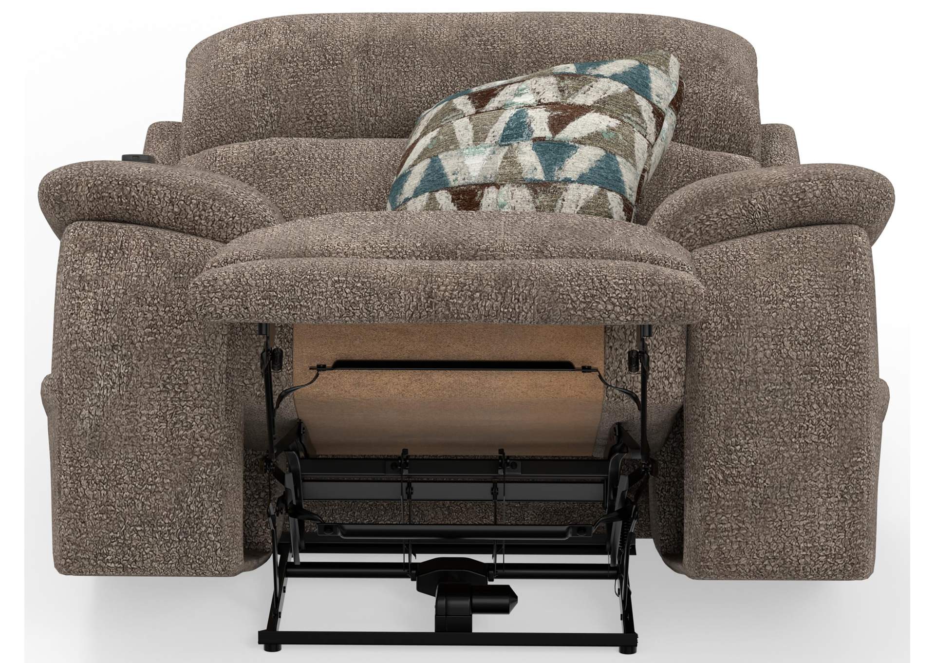 Joya Power Headrest Power Layflat Recliner with CR3 Heat and Massageage - Lumbar - Zg image 14