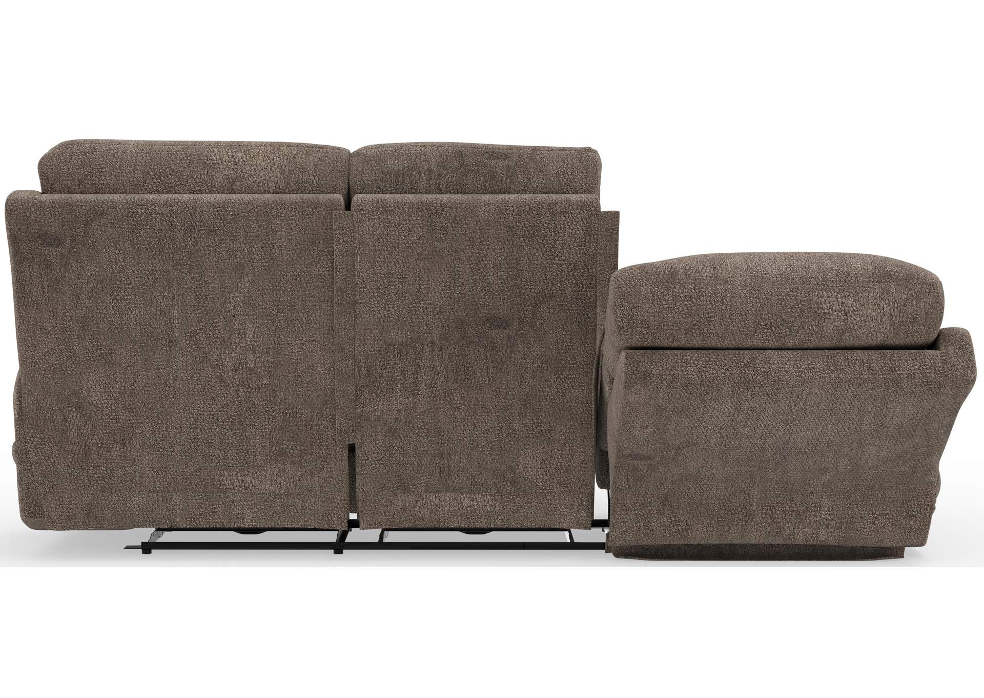 Joya Power Headrest Power Layflat Recliner Sofa with CR3 Heat and Massageage - Lumbar - Zg image 6