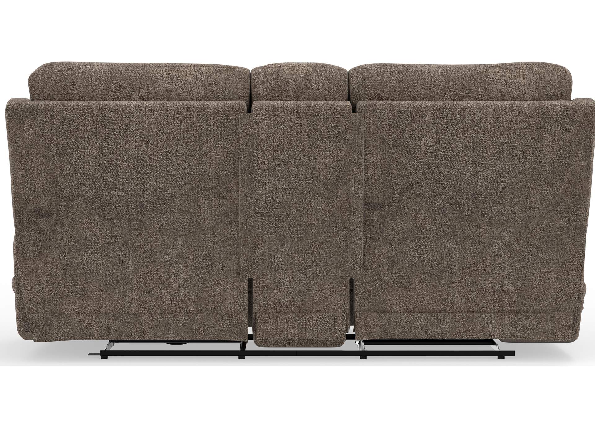 Joya Power Headrest Power Lay Flat Reclining Console Loveseat with CR3 Heat and Massageage - Lumbar - Zg image 8