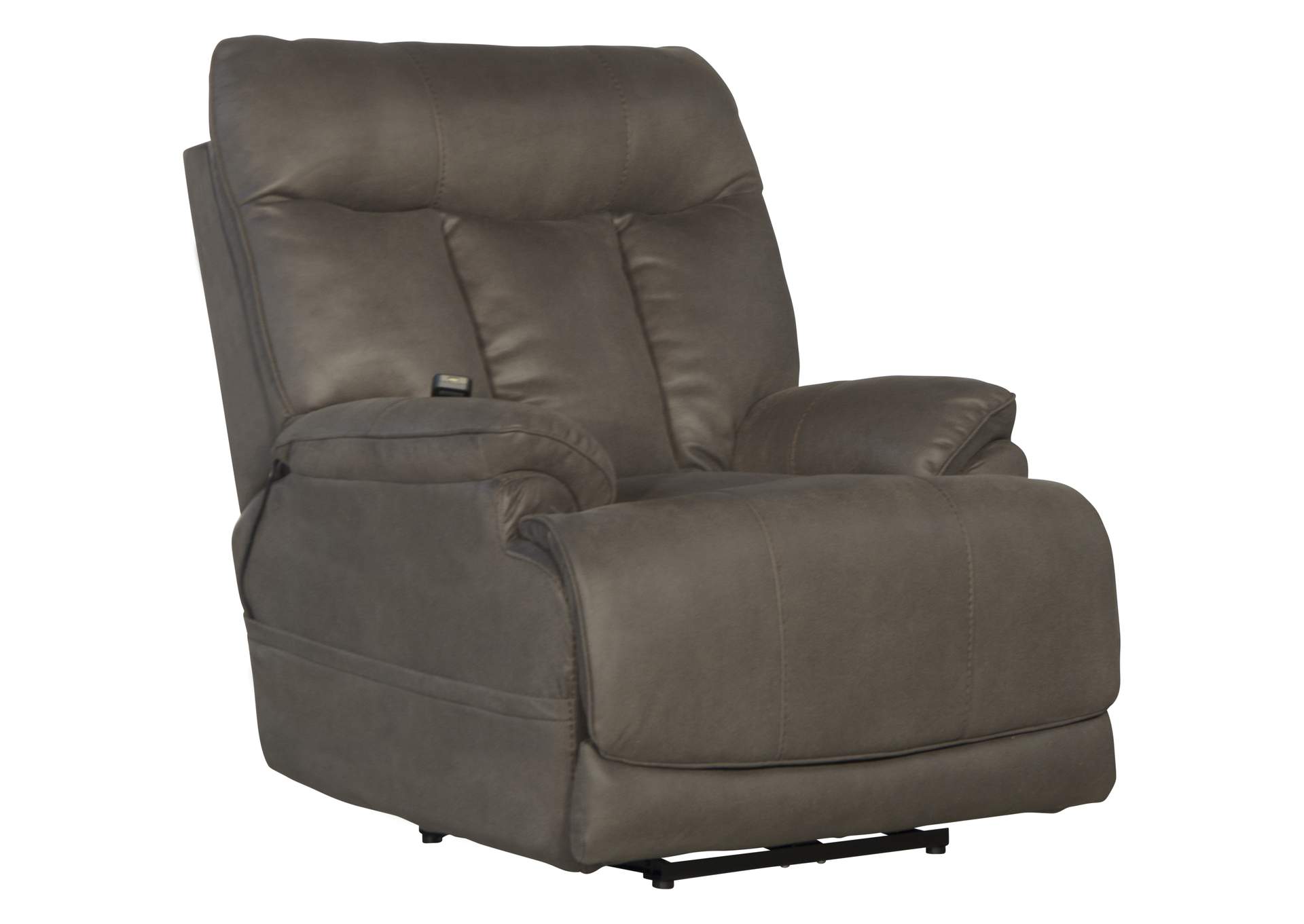 Anders Power Headrest - Lumbar Power Lay Flat Recliner with Heat and Massage and Extended Ott