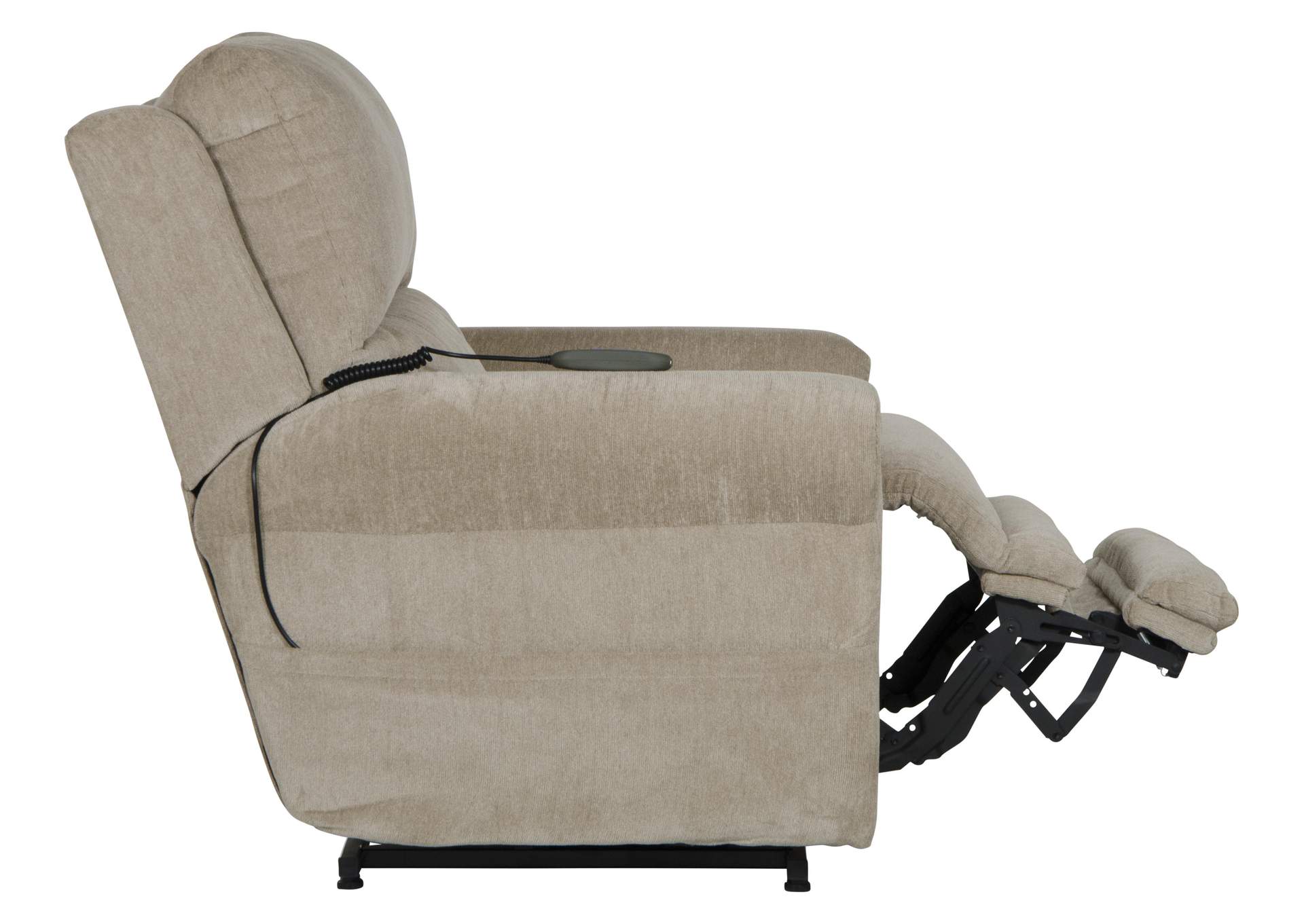 Warner Power Headrest with Lumbar Power Lay Flat Recliner image 9