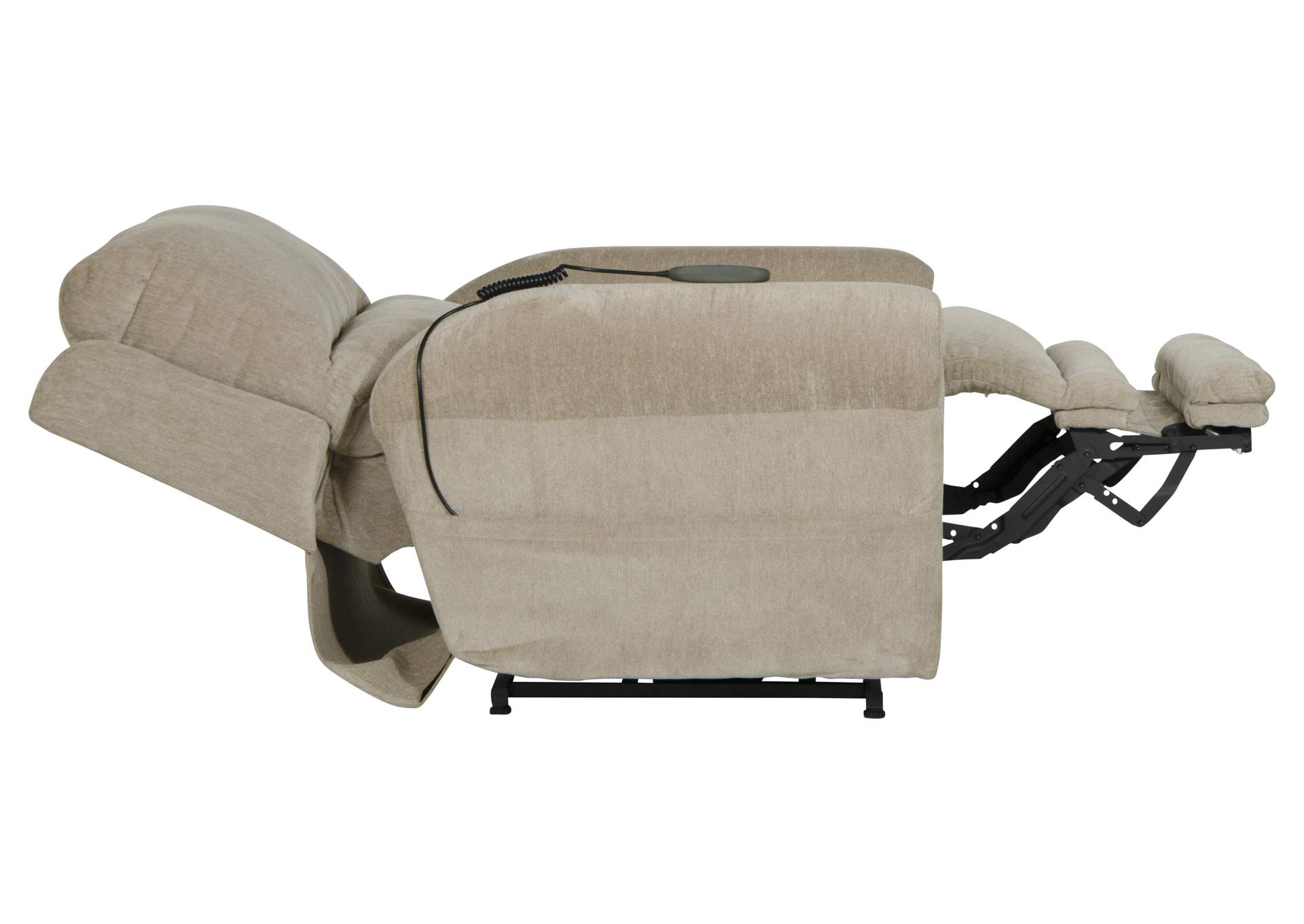 Warner Power Headrest with Lumbar Power Lay Flat Recliner image 10