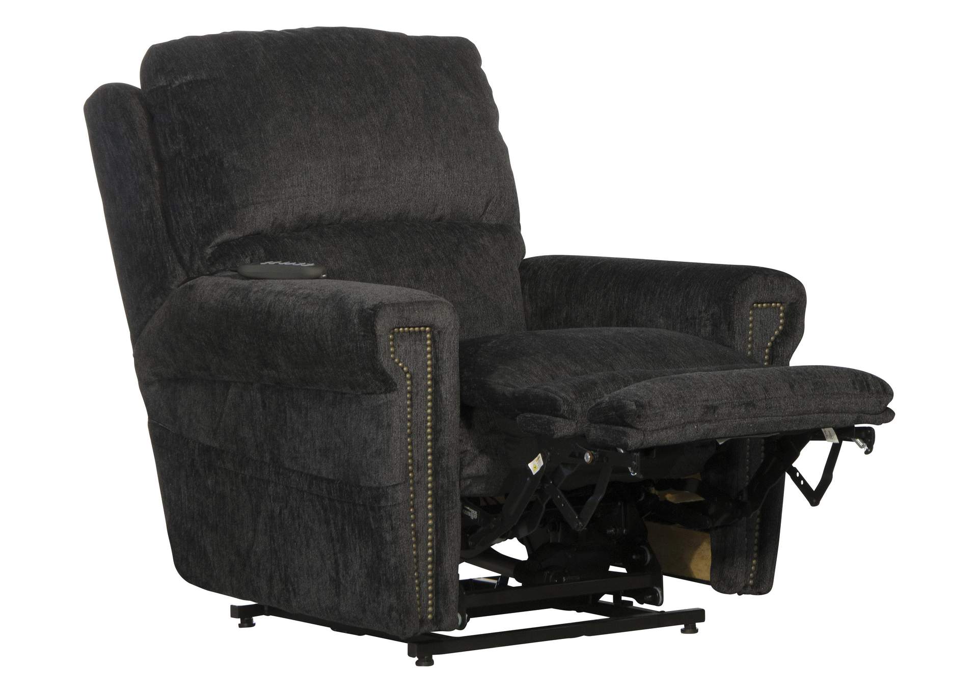 Warner Power Headrest with Lumbar Power Lay Flat Recliner image 4