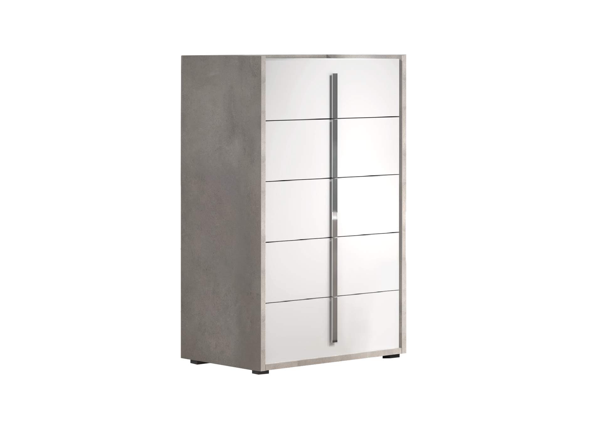 Ada Premium Chest In Cemento - Bianco Opac image 1