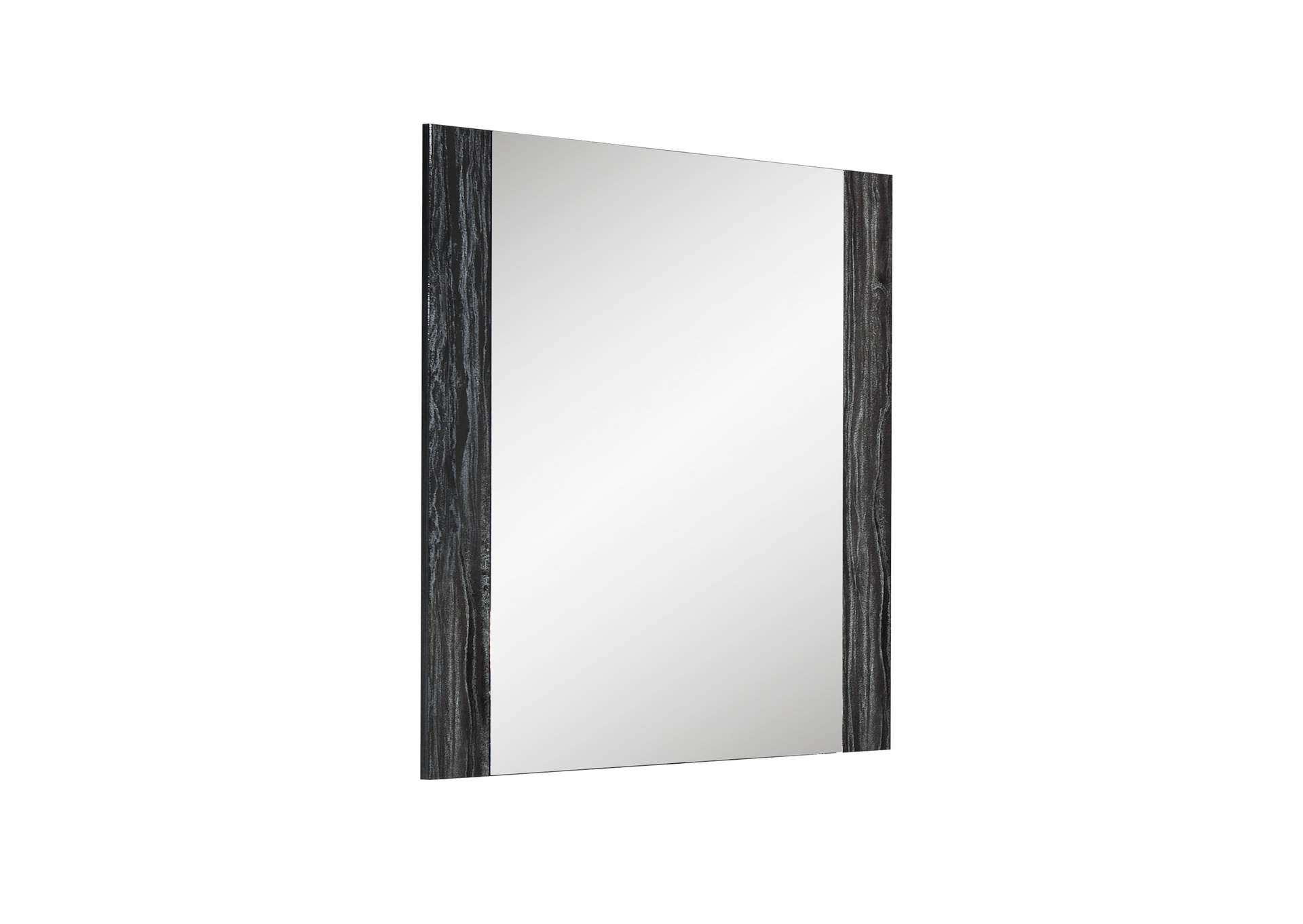 Alice Glossy Gray Nightstand Left image 6