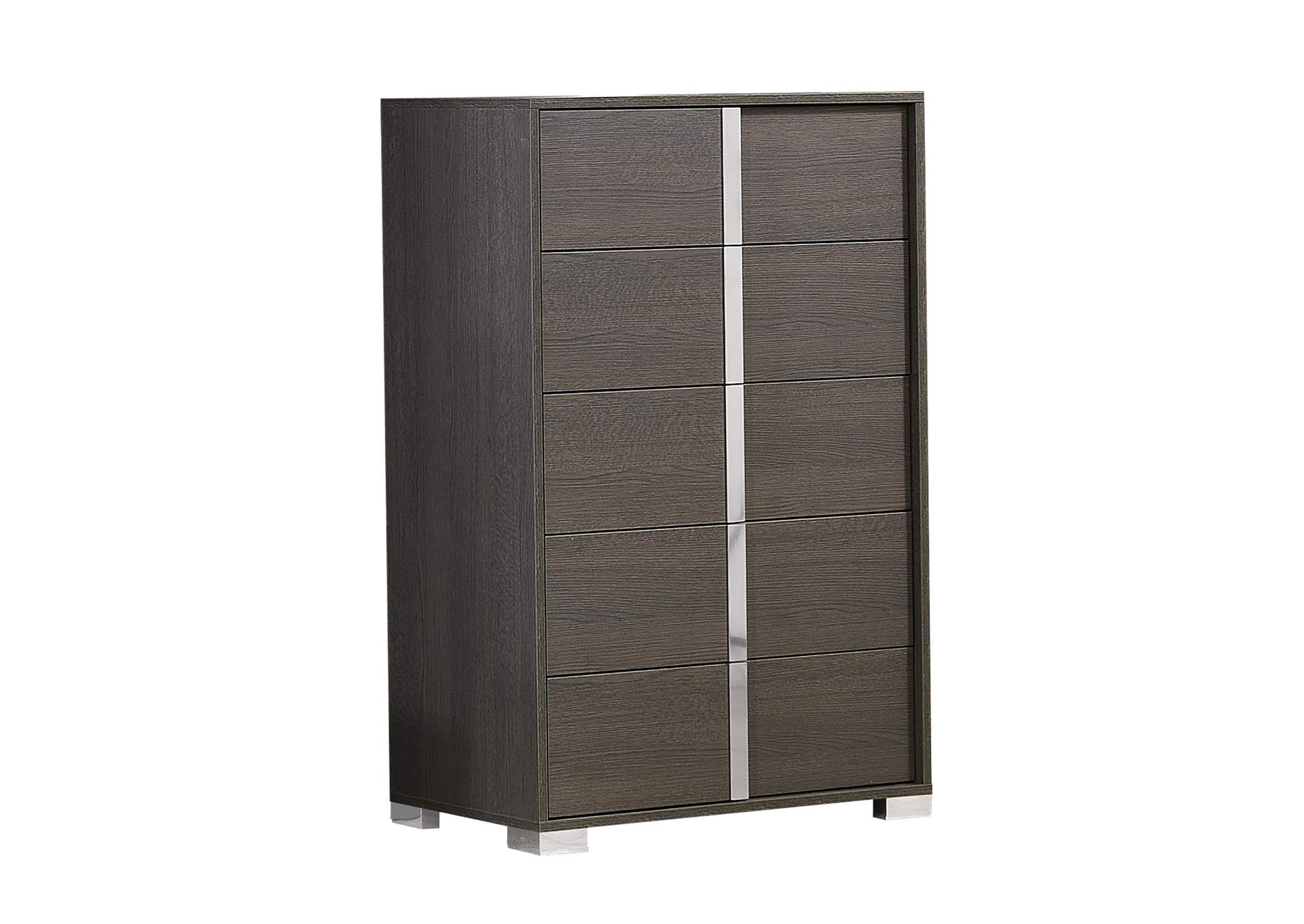 Alice Matte Gray Queen Bed image 4