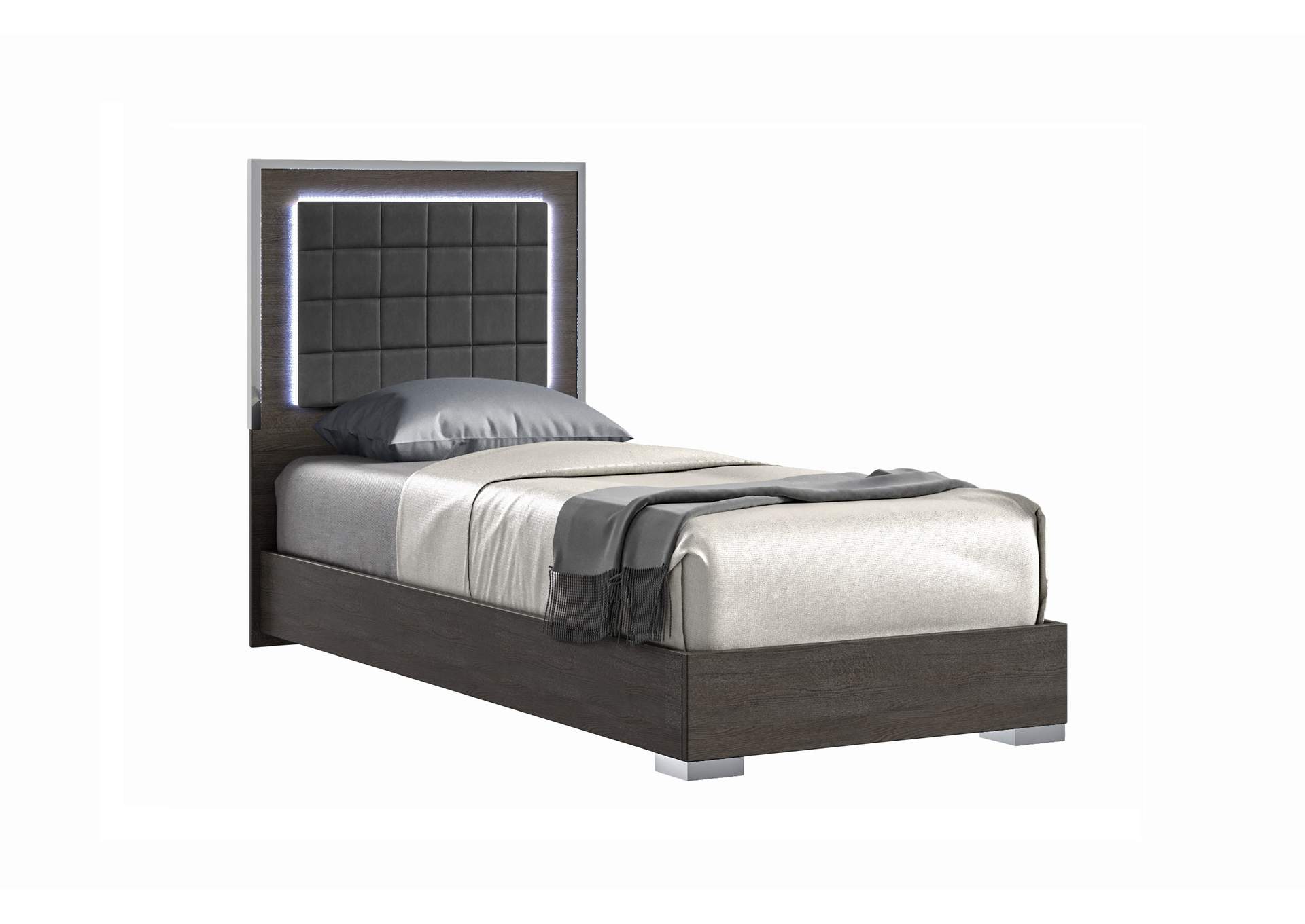 Alice Matte Gray Full Bed image 1