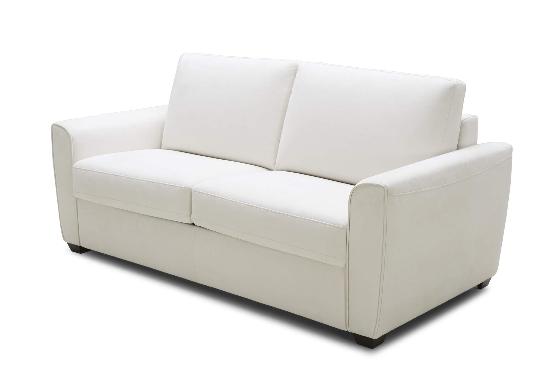 Alpine Sofa Bed In White Fabric image 3
