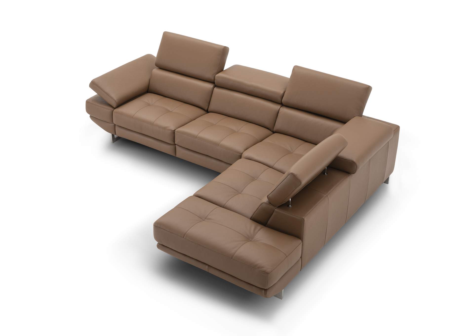 Annalaise Right Hand Facing Chaise Caramel image 3
