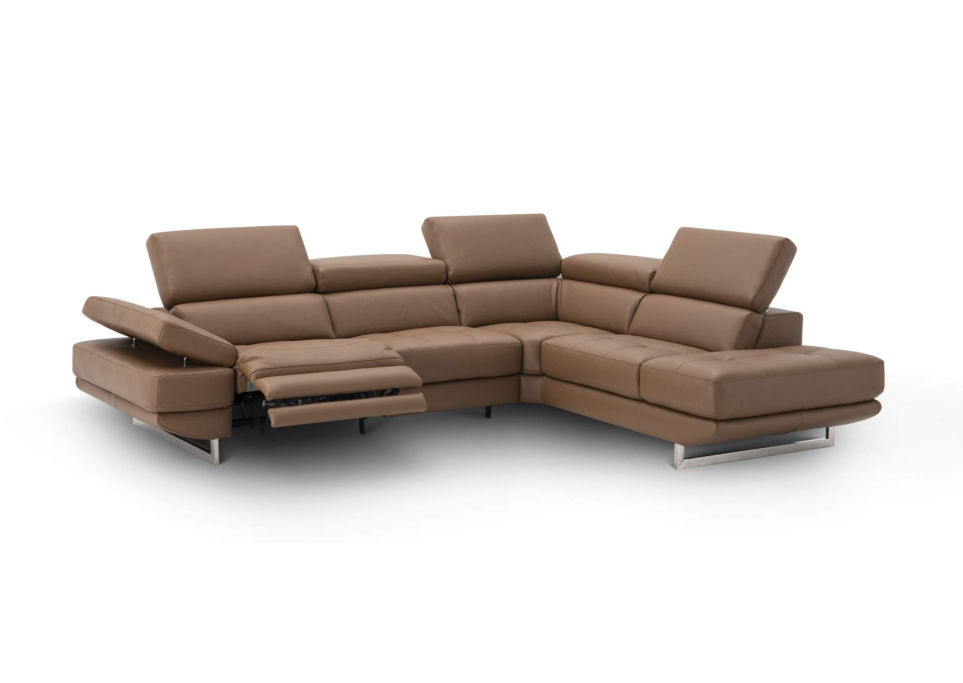 Annalaise Right Hand Facing Chaise Caramel image 4