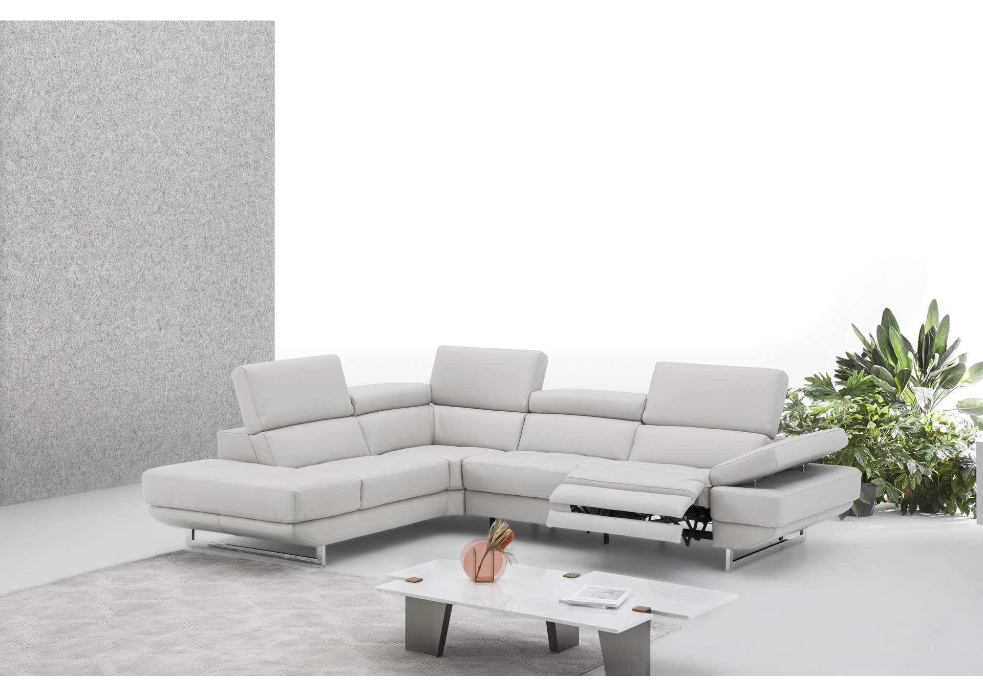 Annalaise Left Hand Facing Chaise Silver Gre image 3