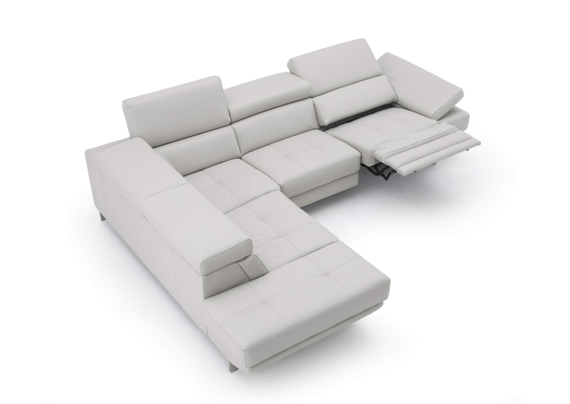 Annalaise Left Hand Facing Chaise Silver Gre image 8