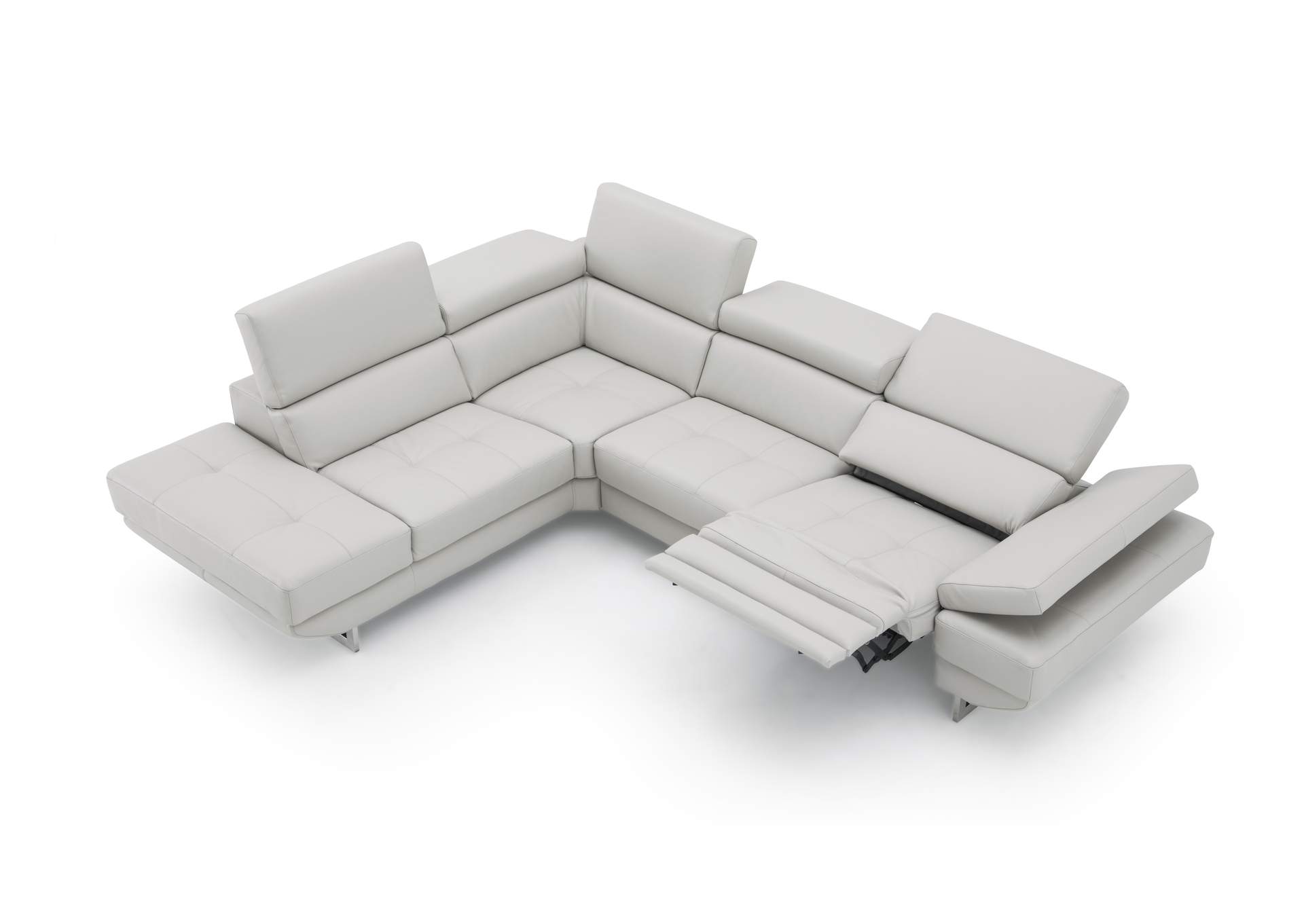 Annalaise Left Hand Facing Chaise Silver Gre image 7