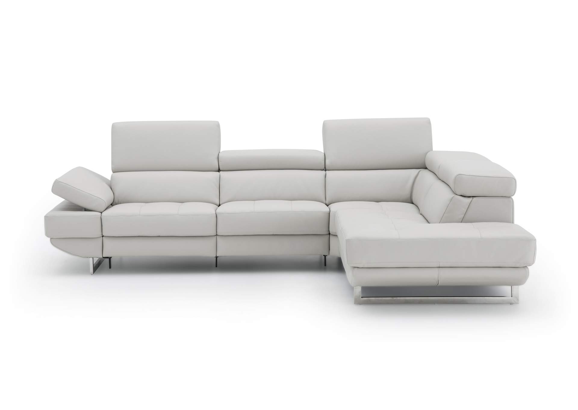 Annalaise Right Hand Facing Chaise Silver Gre image 5