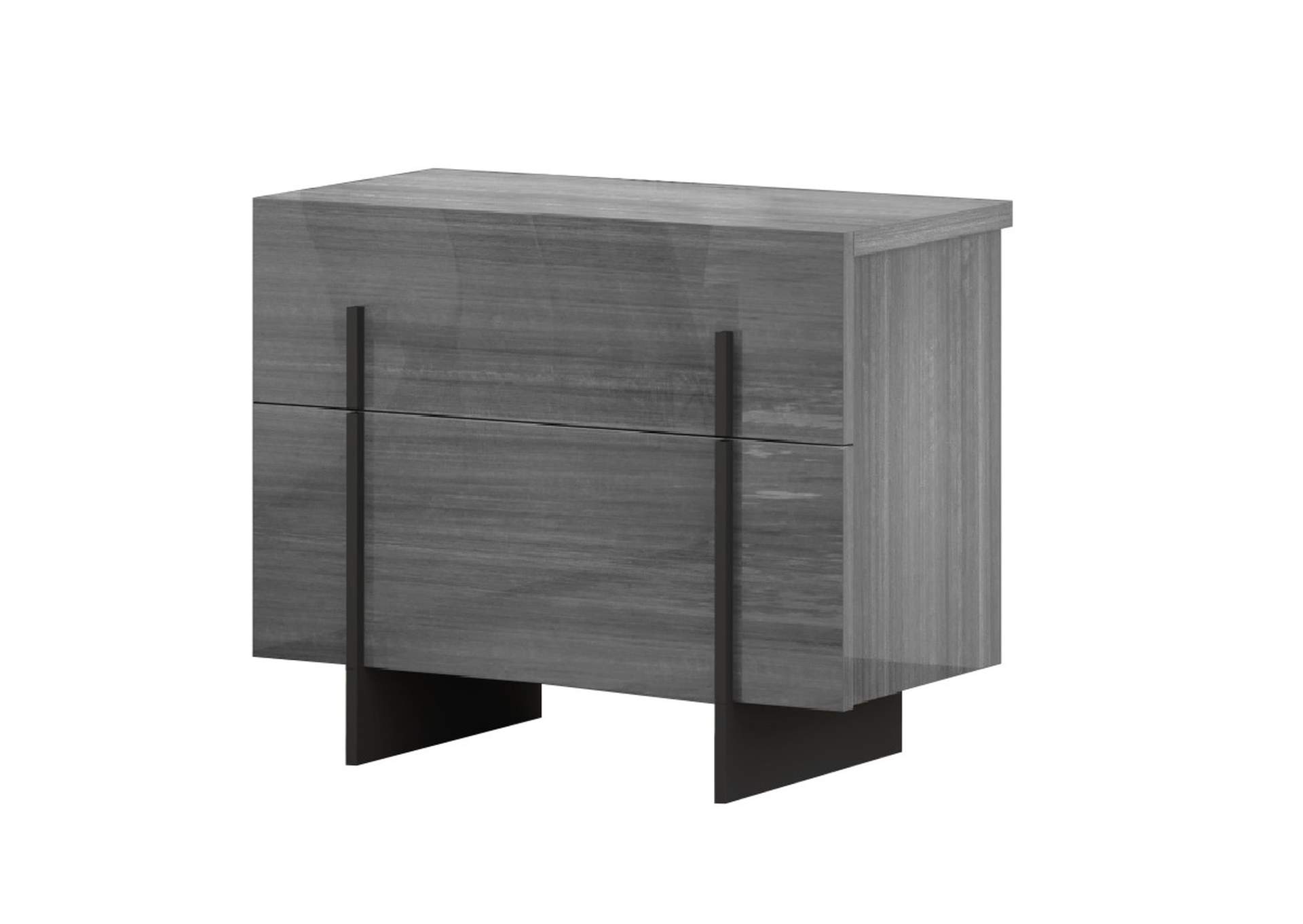 Blade Premium Nightstand In Moon Grey image 1