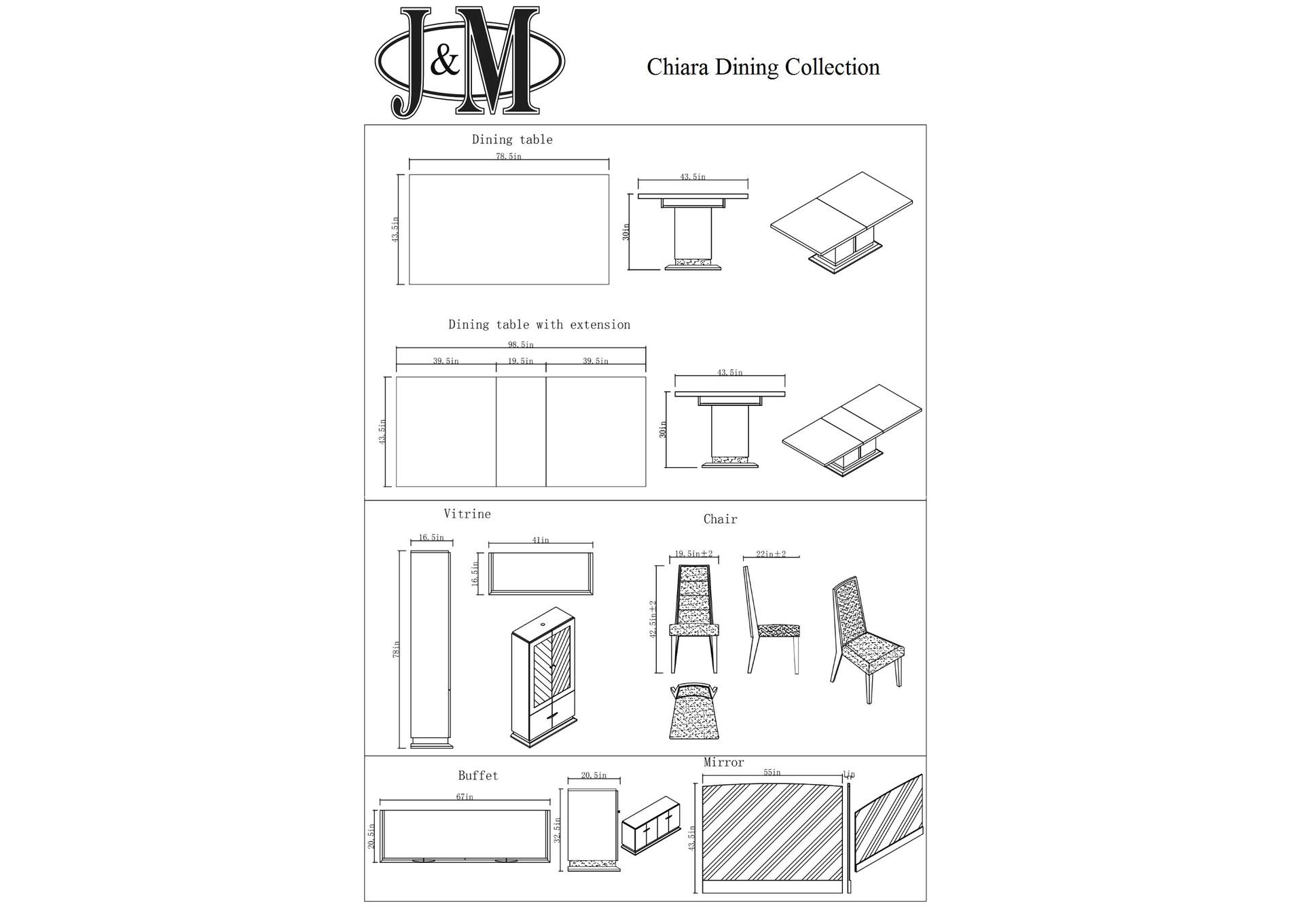 Chiara Dining Table image 4