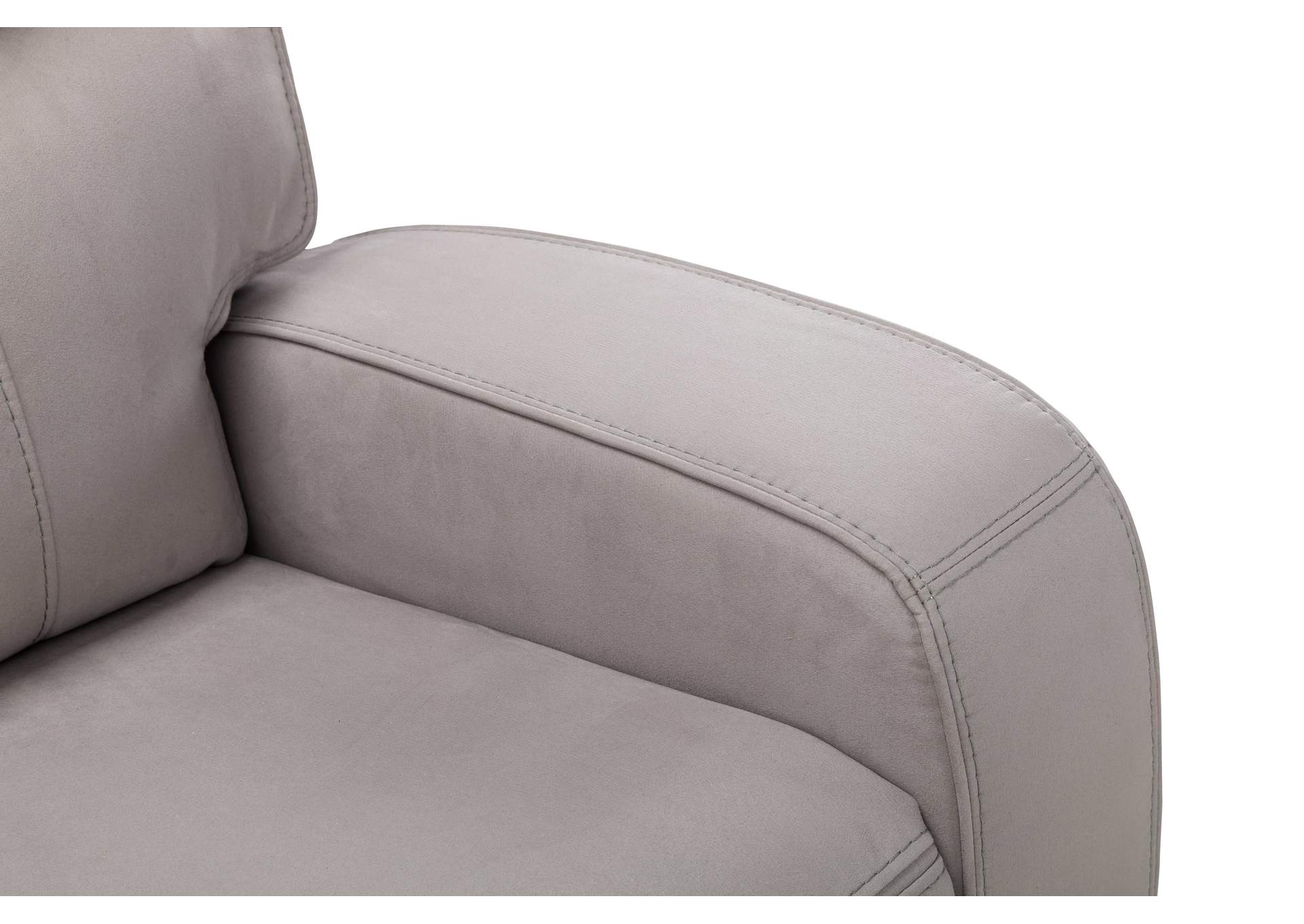 Cozy Motion Sectional In Moonshine image 8