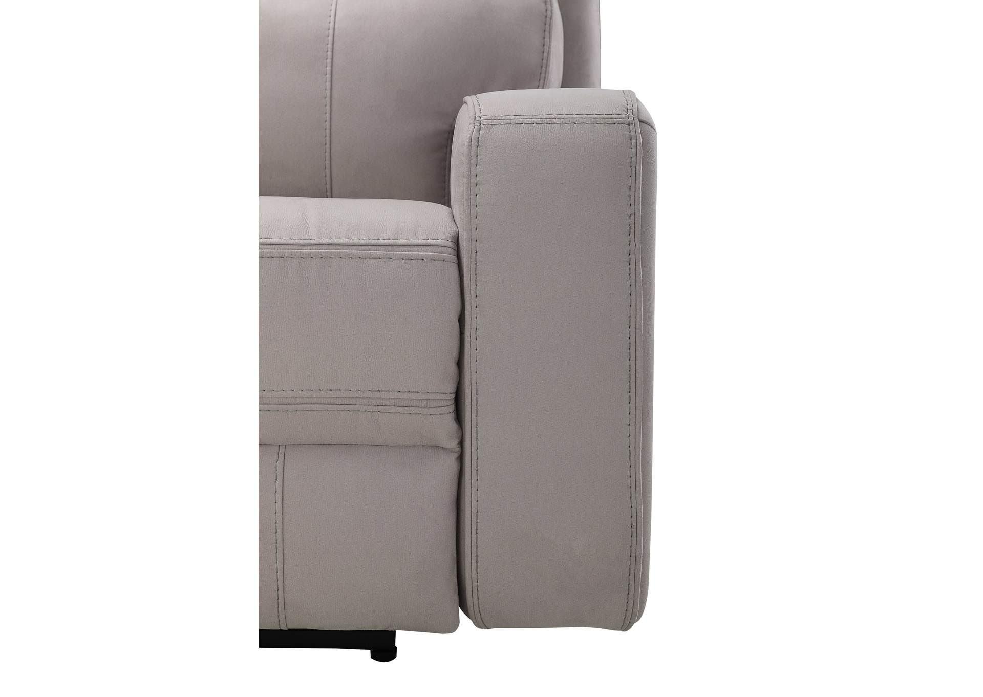 Cozy Motion Sectional In Moonshine image 9