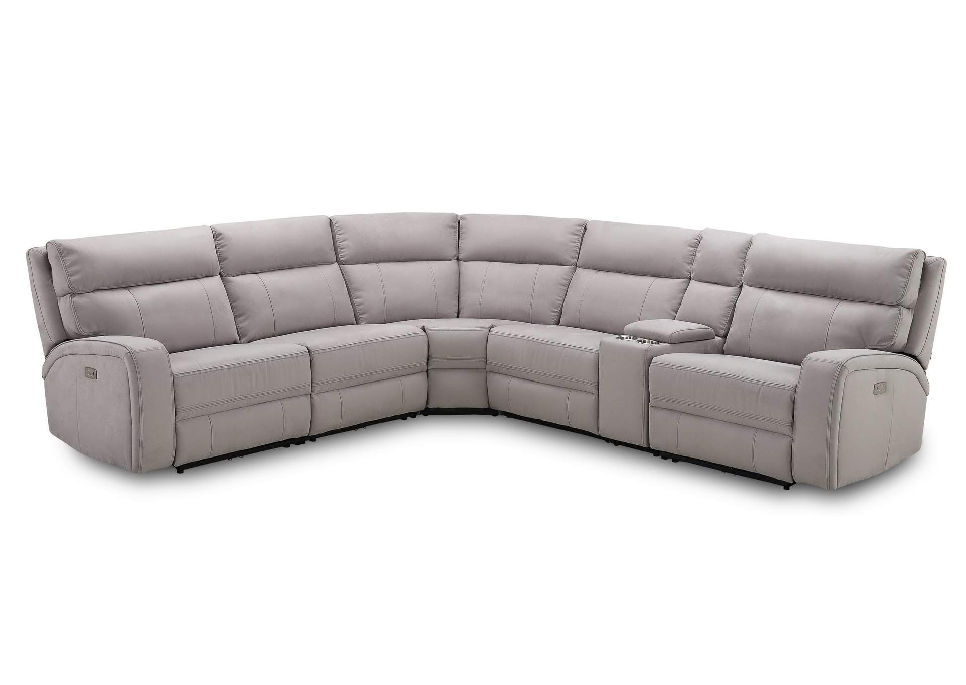 Cozy Motion Sectional In Moonshine image 3