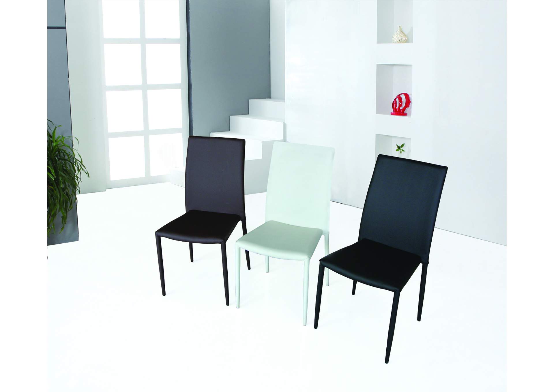 Dc - 13 Dining Chair In White image 1