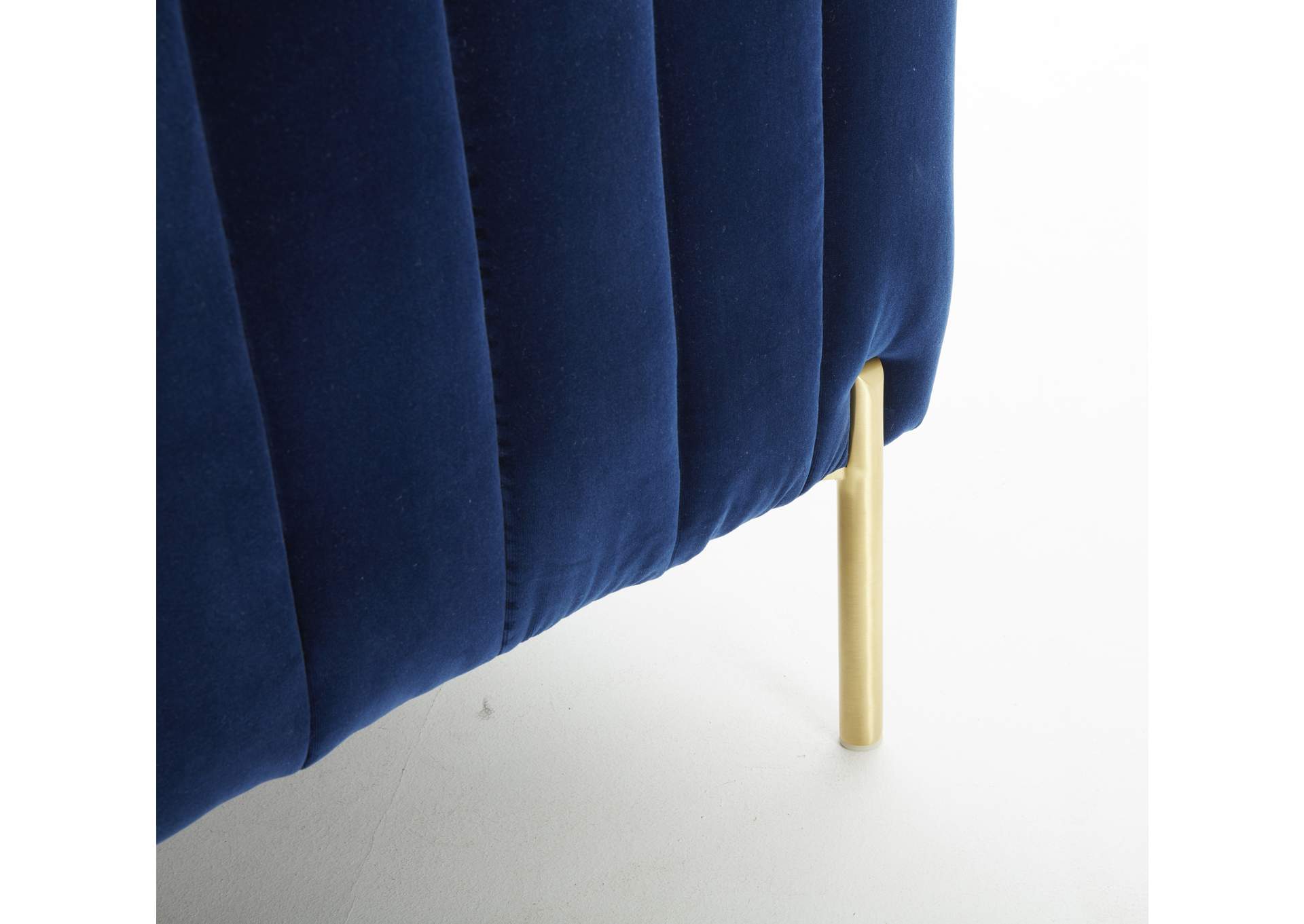 Deco Sofa In Blue Fabric image 7