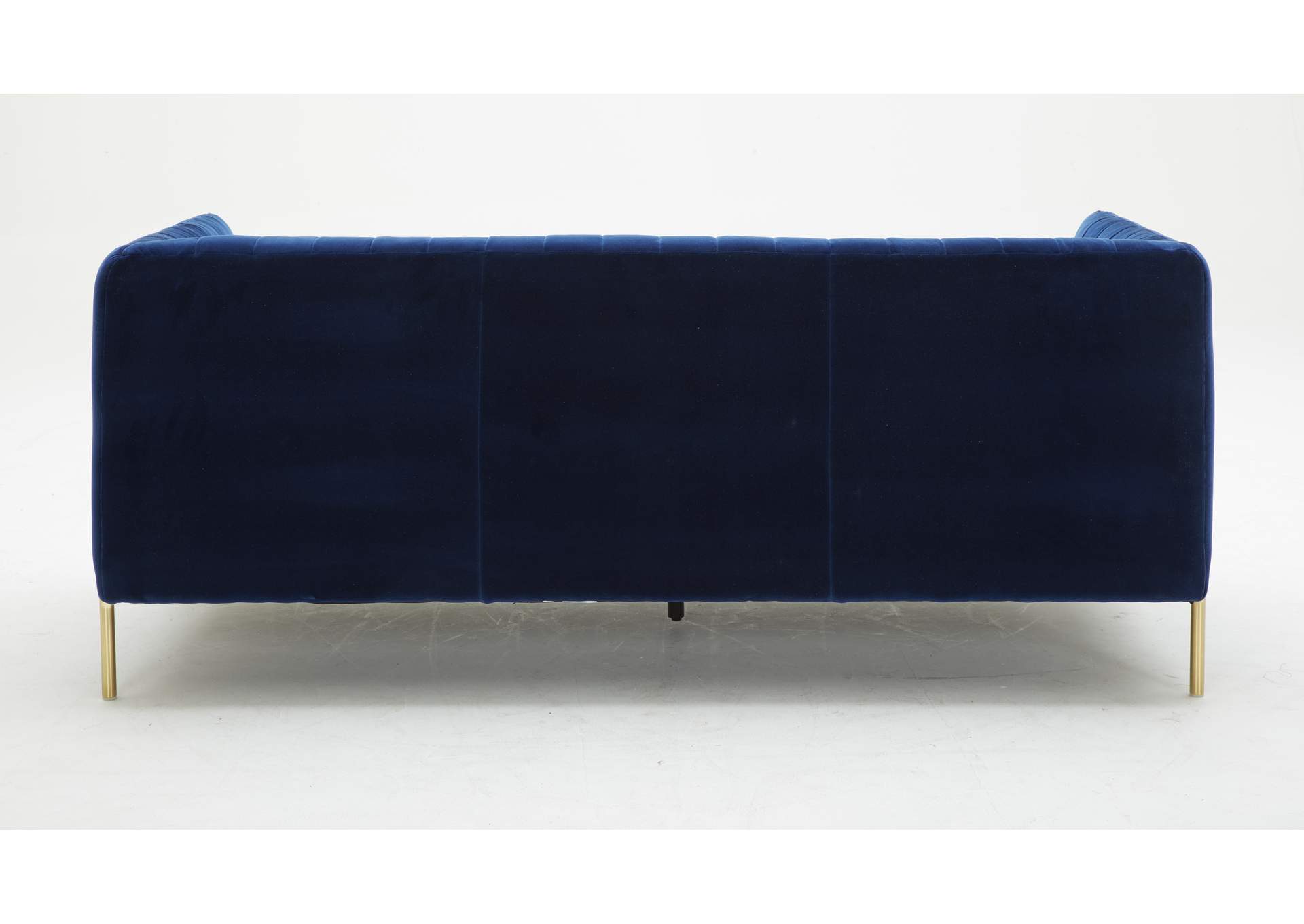 Deco Sofa In Blue Fabric image 4
