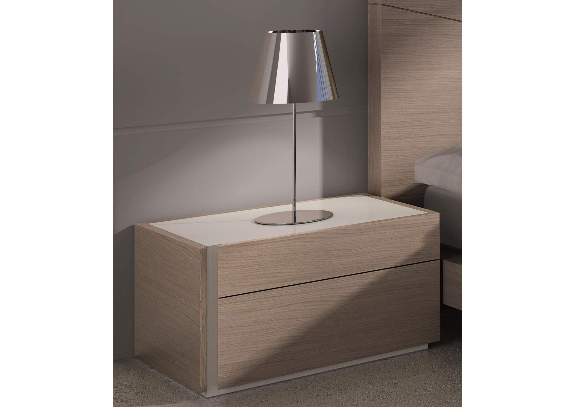 Evora Left Facing Night Stand