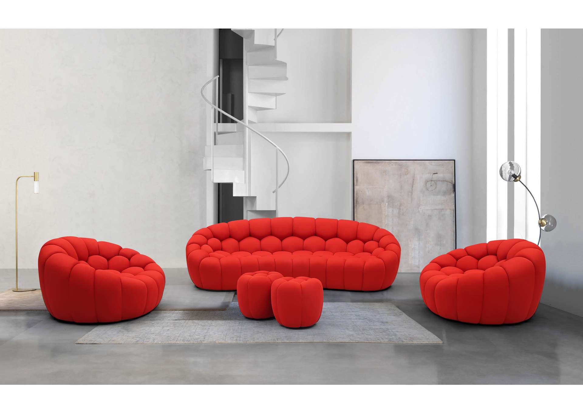 Fantasy Chair In Red image 3