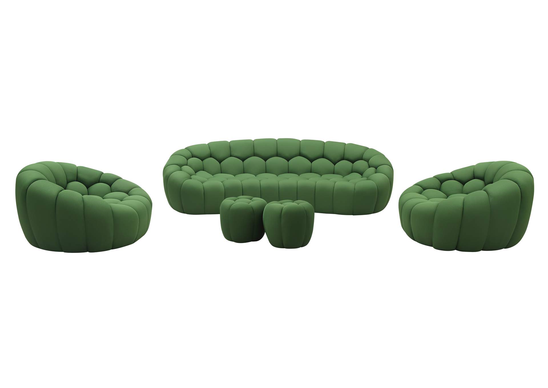 Fantasy Ottoman In Green image 6