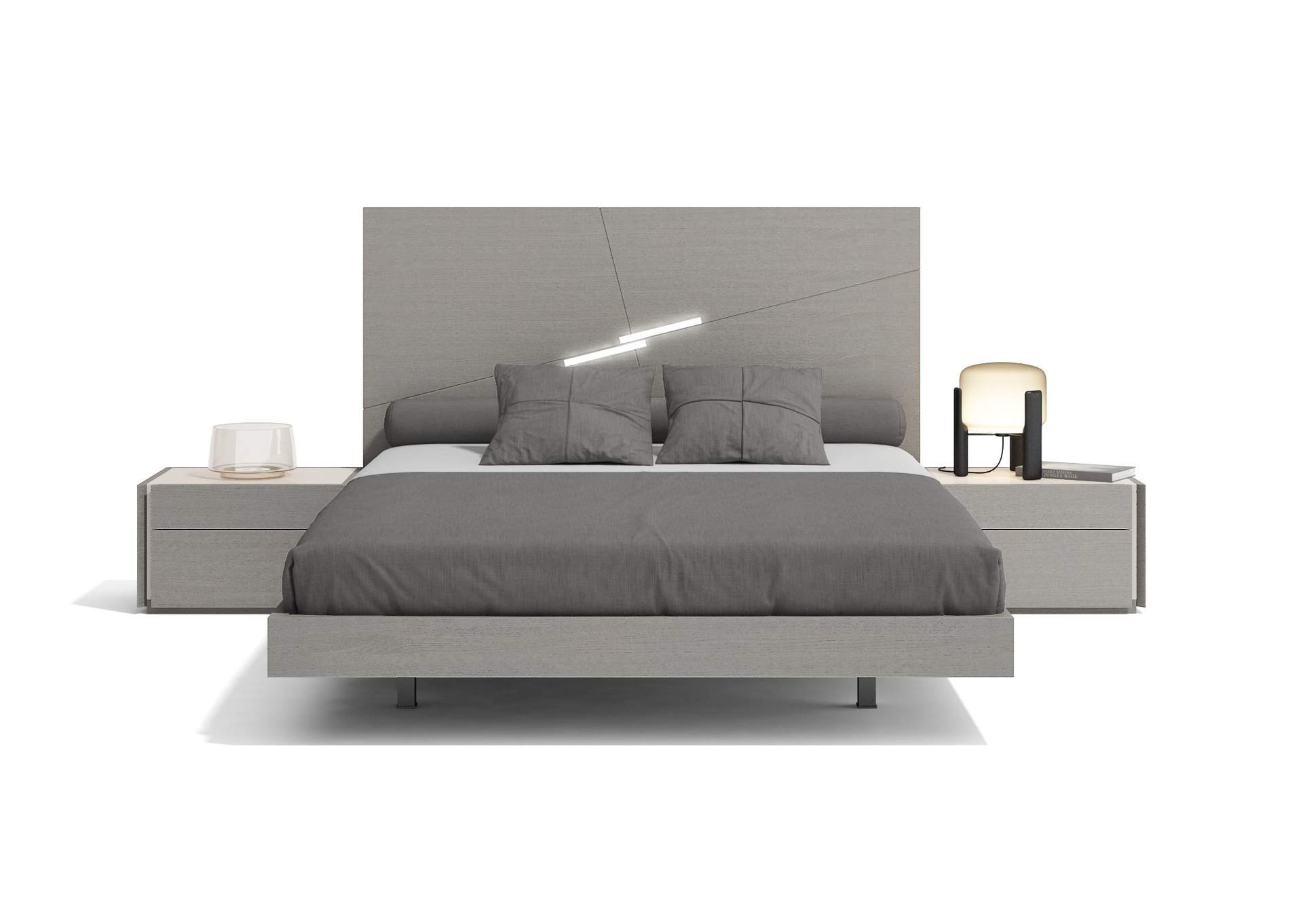 Faro Right Facing  Nightstand In Grey image 3