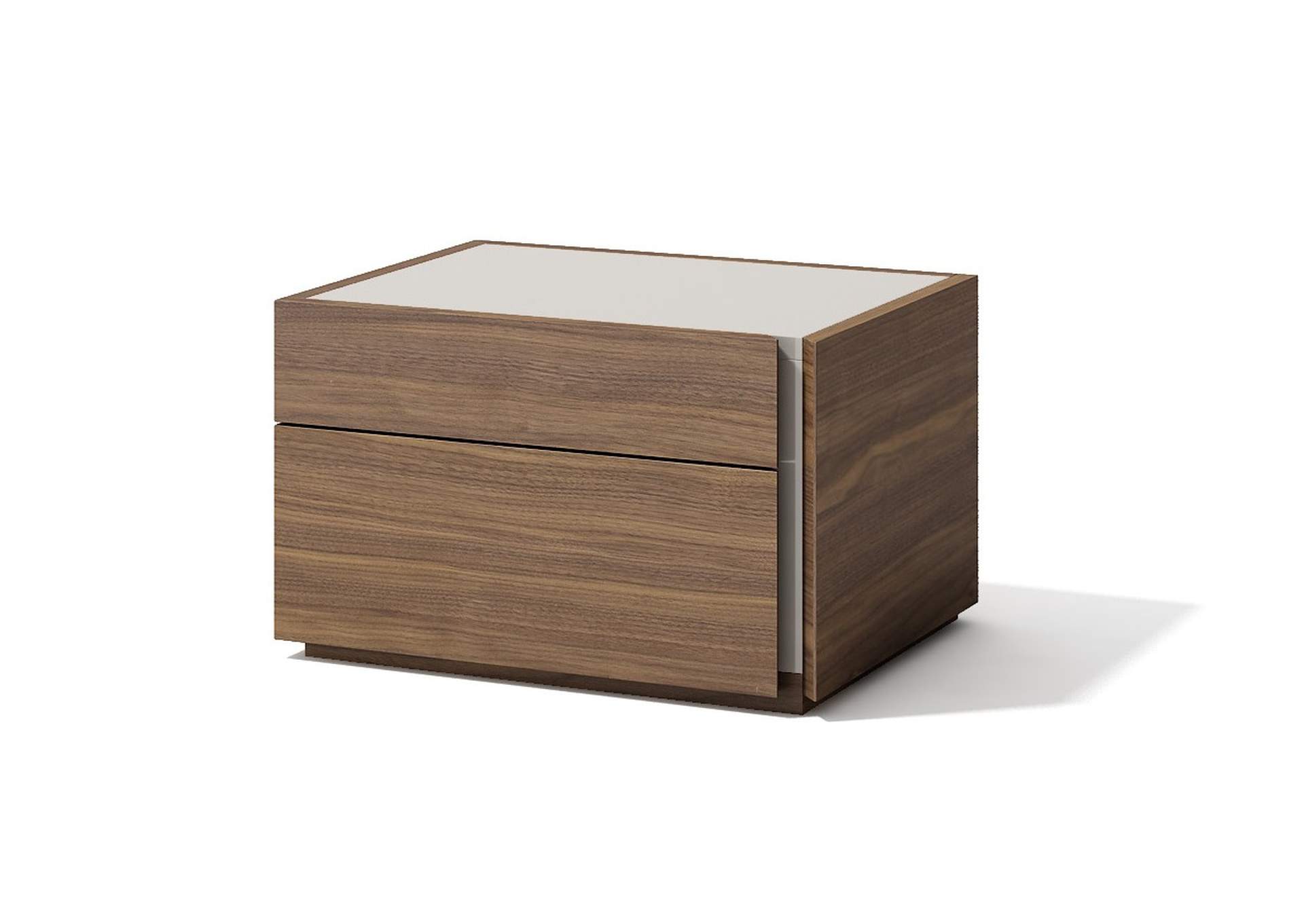 Faro Right Facing Nightstand In Walnut image 1