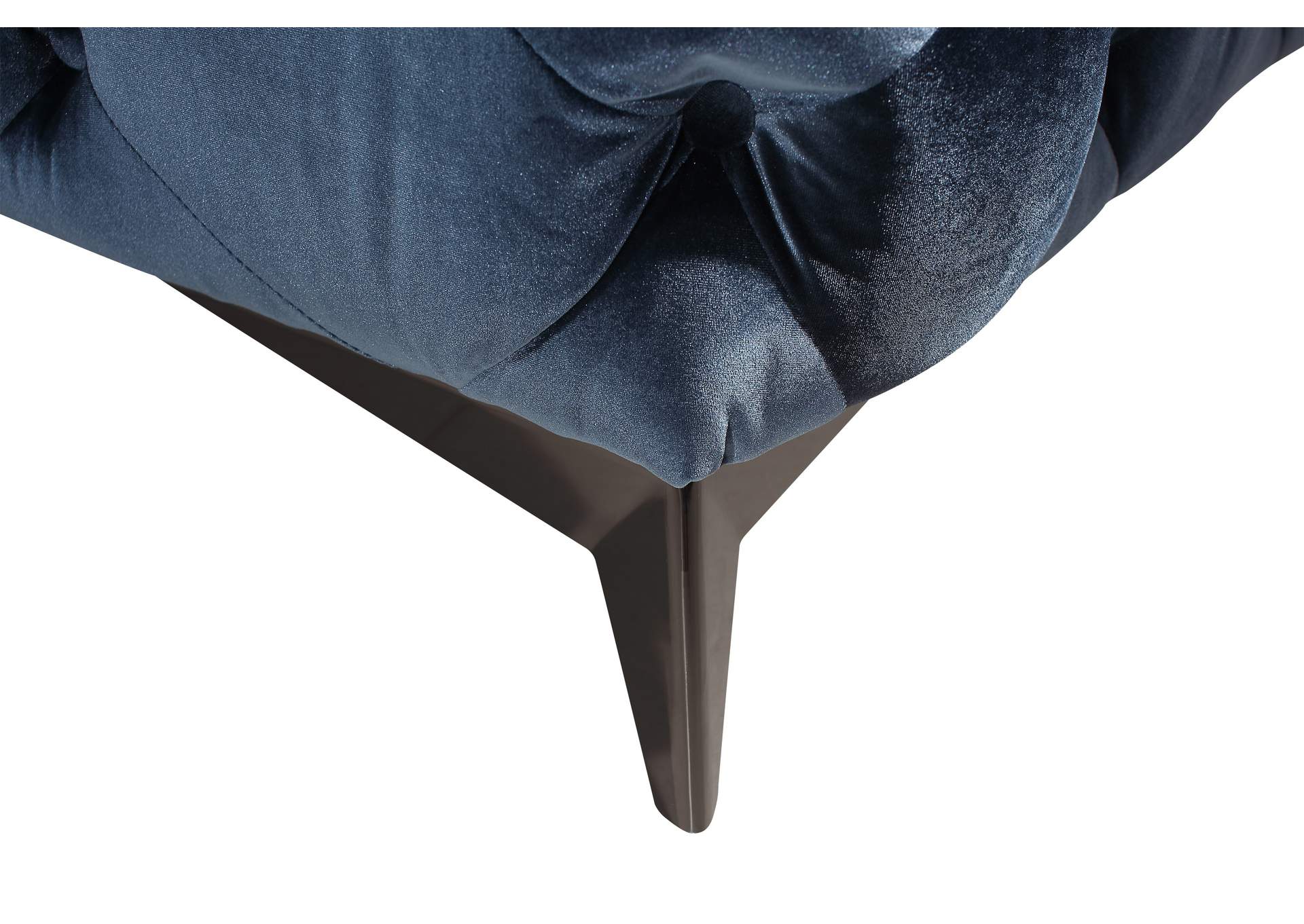 Glitz Loveseat Seat In Blue image 4